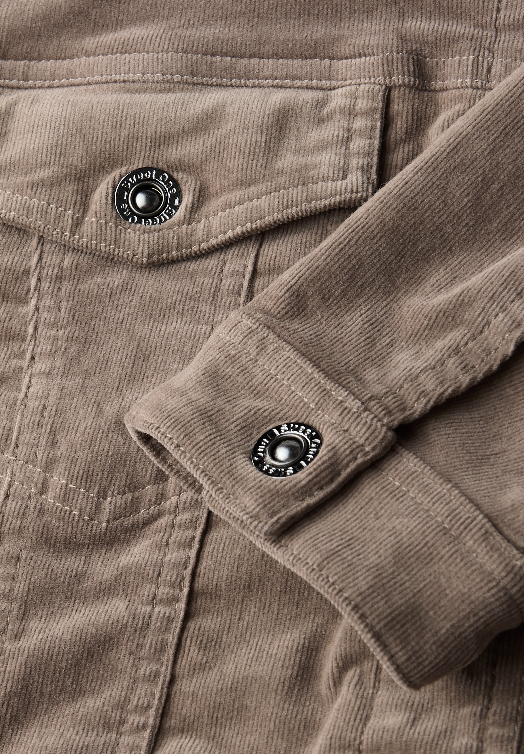 STREET ONE Cordjacke, ohne Kapuze, in Cord-Optik