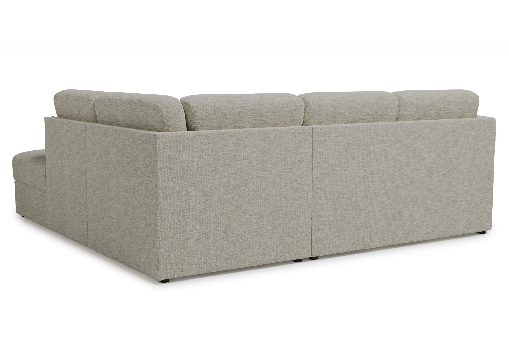 Home affaire Ecksofa »Lavars, L-Form, Schlafsofa«, mit Bettfunktion und Stauraum, in zwei verschiedenen Bezugsqualitäten
