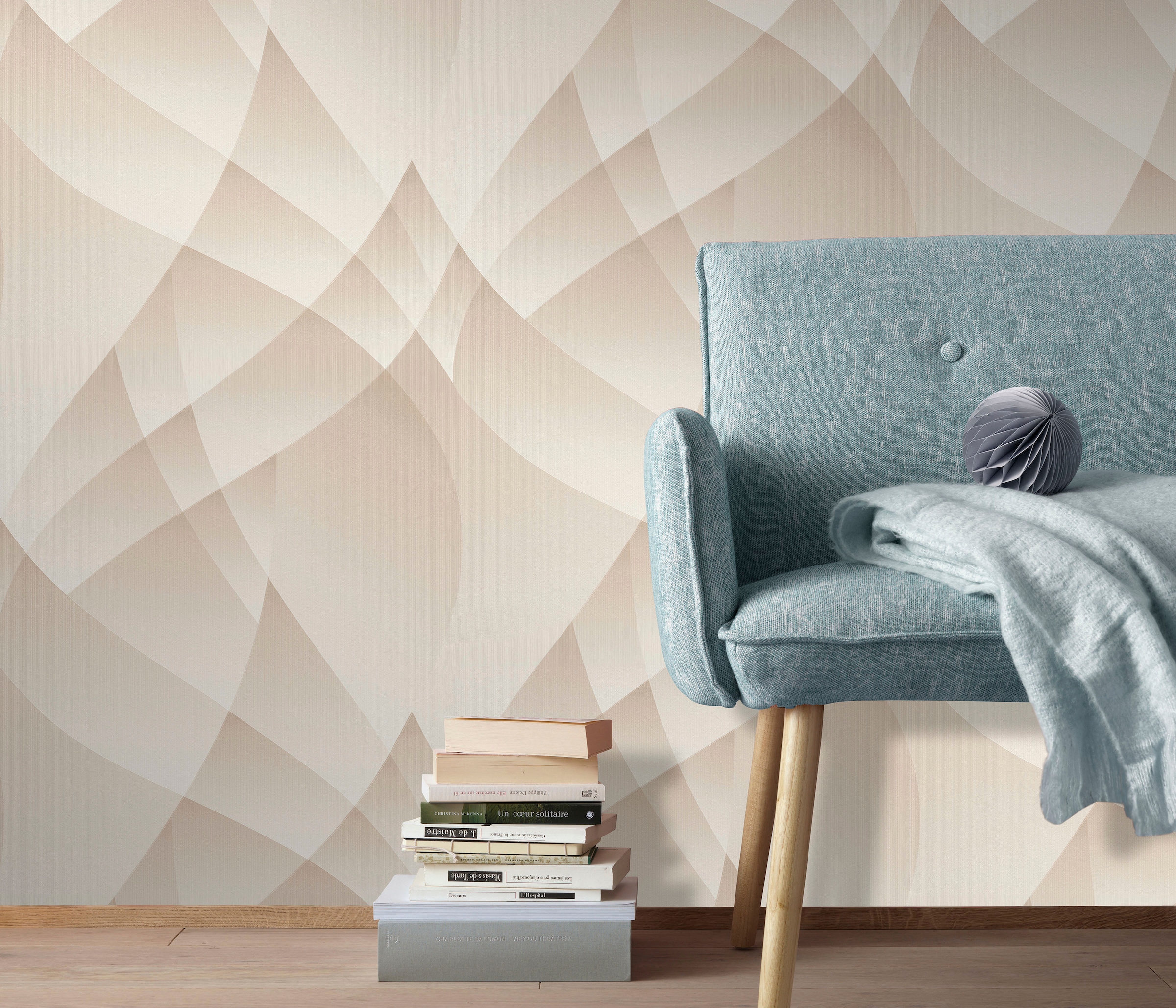 Fashion for walls Vliestapete "Lumina" geometrisch geprägt Phthalate frei