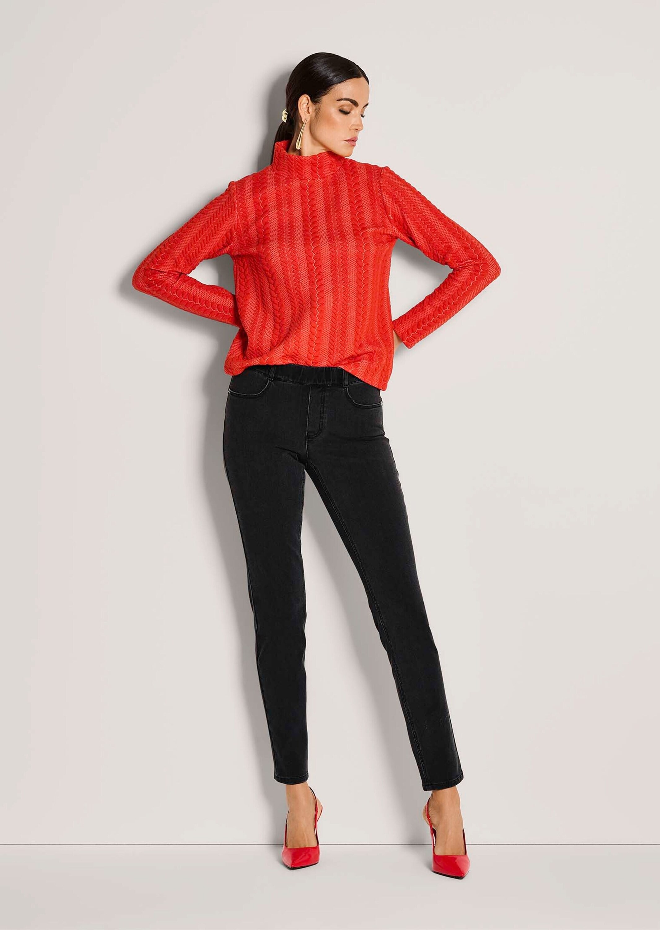 MADELEINE Regular-fit-Jeans »Jeggings Denim-Leggings mit Schlupfbund«