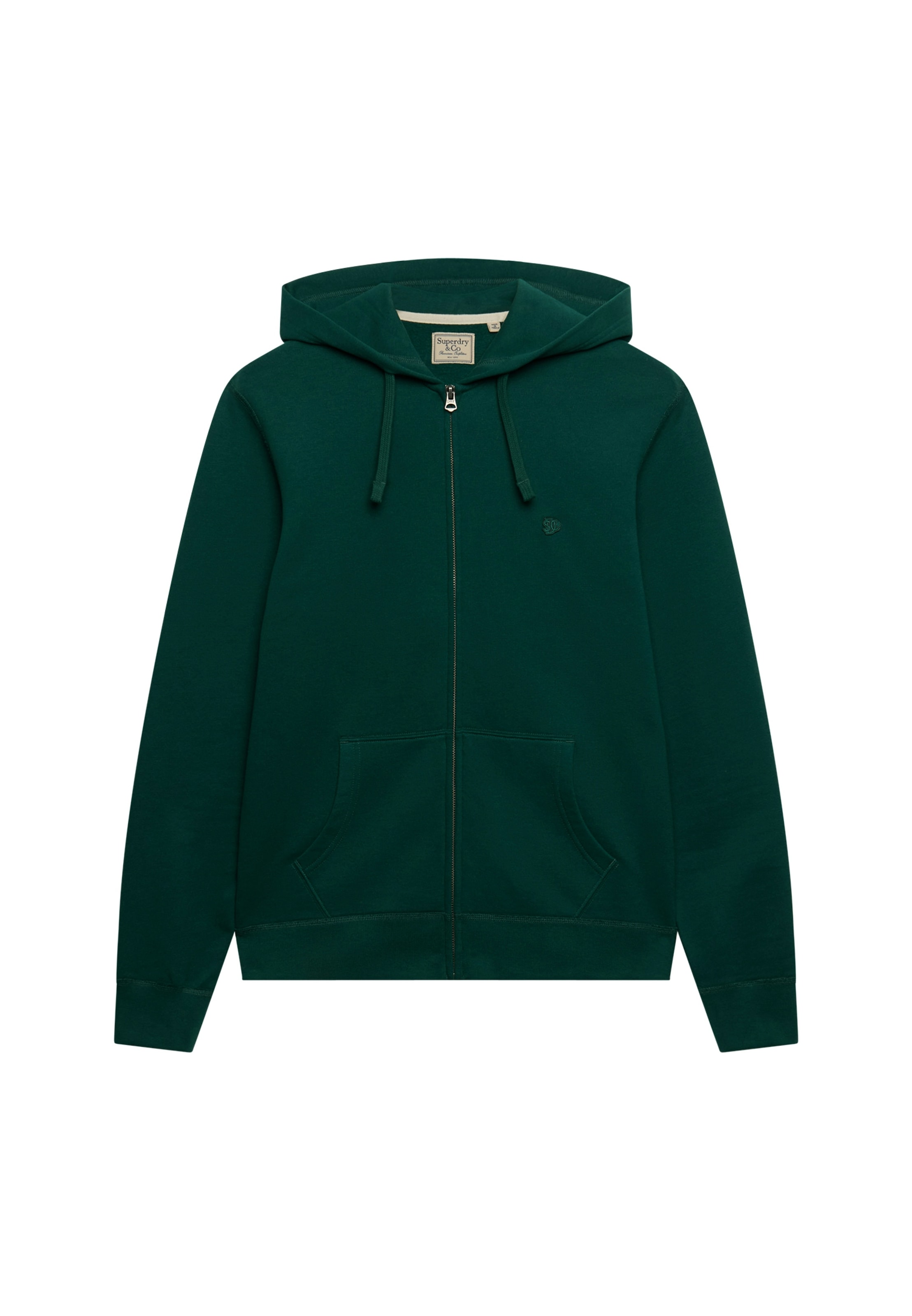Superdry Kapuzensweatjacke »ESSENTIAL SDCO LOGO ZIPHOOD« Baumwollmischung, regular fit