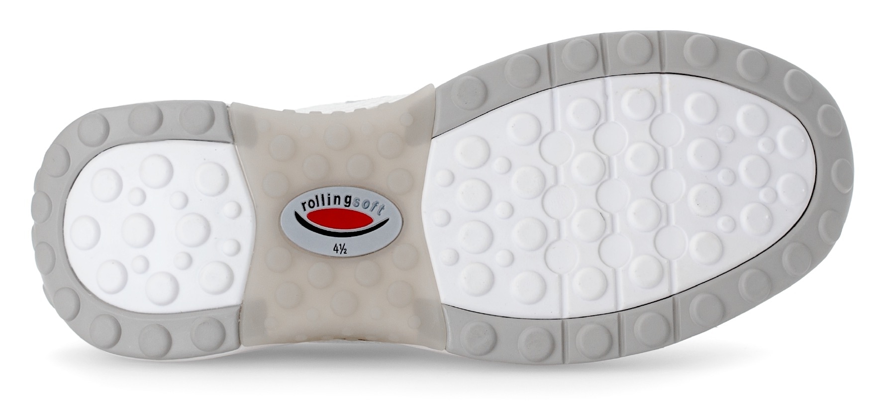 Gabor Rollingsoft Keilsneaker, Freizeitschuh, Halbschuh, Schnürschuh mit Label an der Ferse