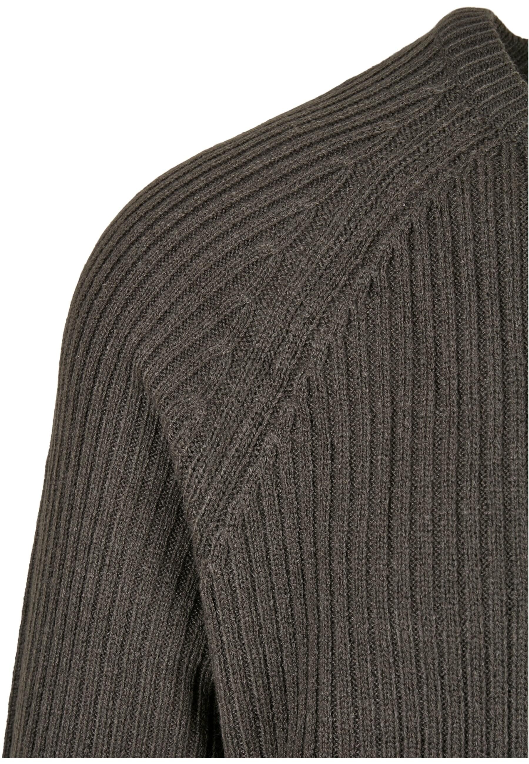 URBAN CLASSICS Rundhalspullover »Urban Classics Herren Ribbed Raglan Sweater«, (1 tlg.)
