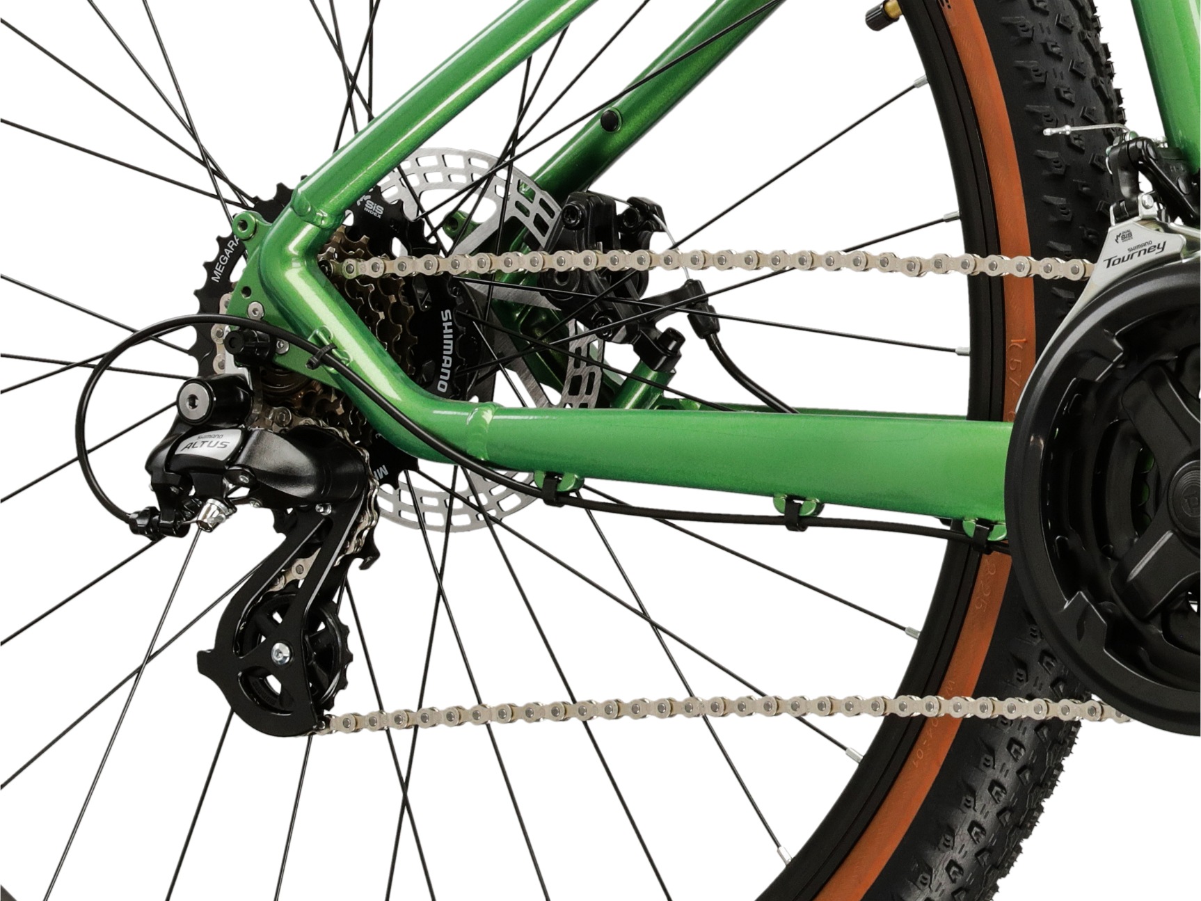 Kross Mountainbike »KROSS Mountainbike Hardtail 29" Hexagon X200 grün 21 Gänge« 21 Gang Shimano ALTUS M310 Schaltwerk Kettenschaltung Rahmen aus Aluminium Performance