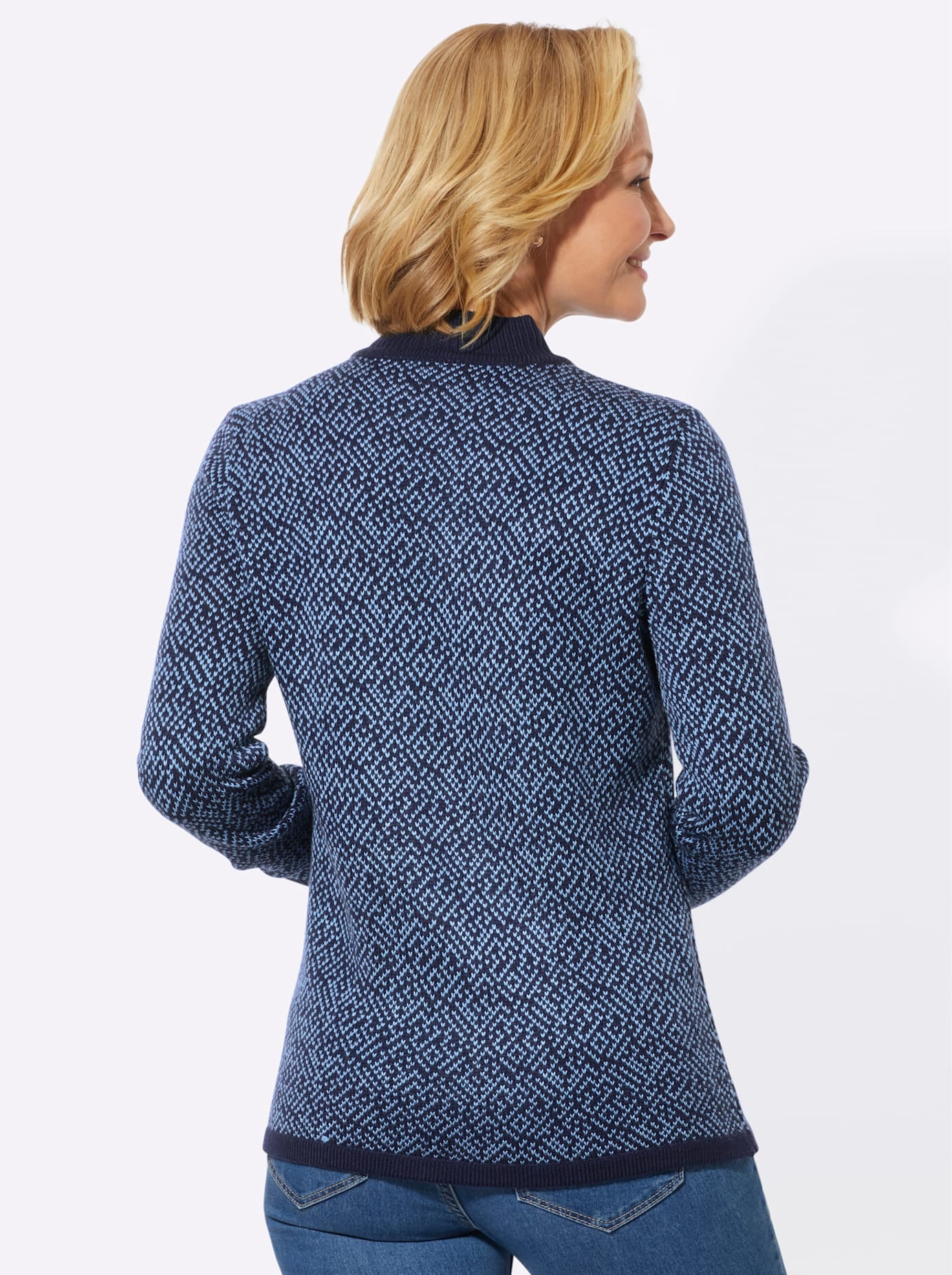 Classic Basics Jacquardpullover »Stehkragen-Pullover«
