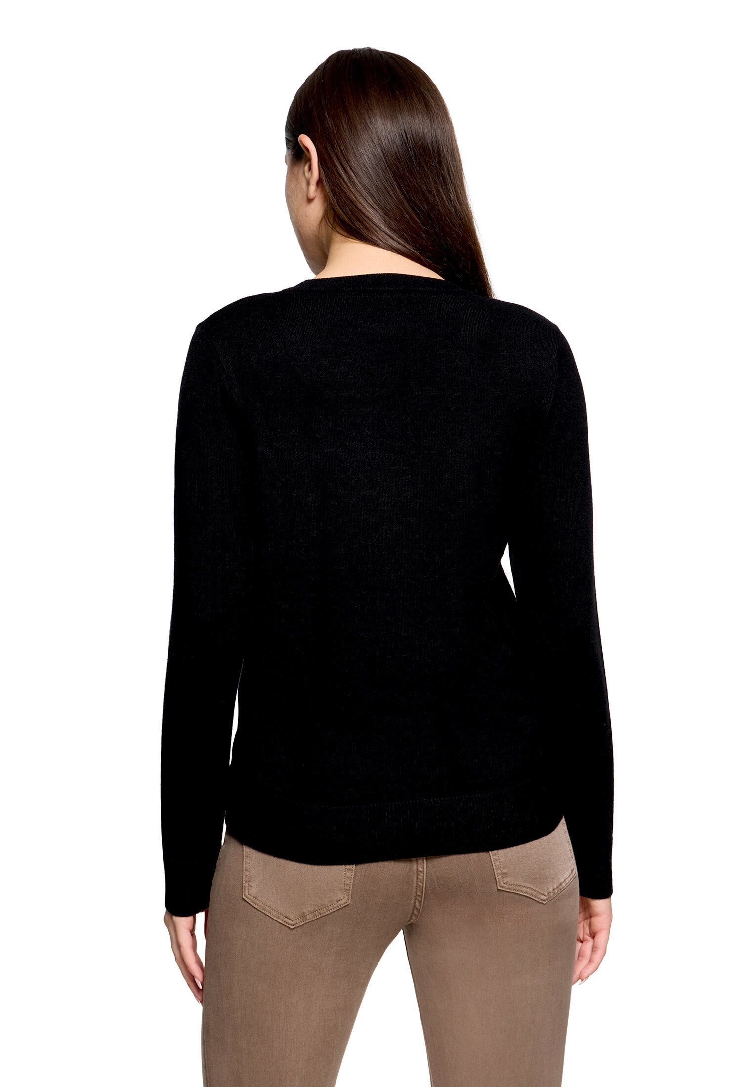 Betty Barclay Women's Knit Pullover Black 40 8