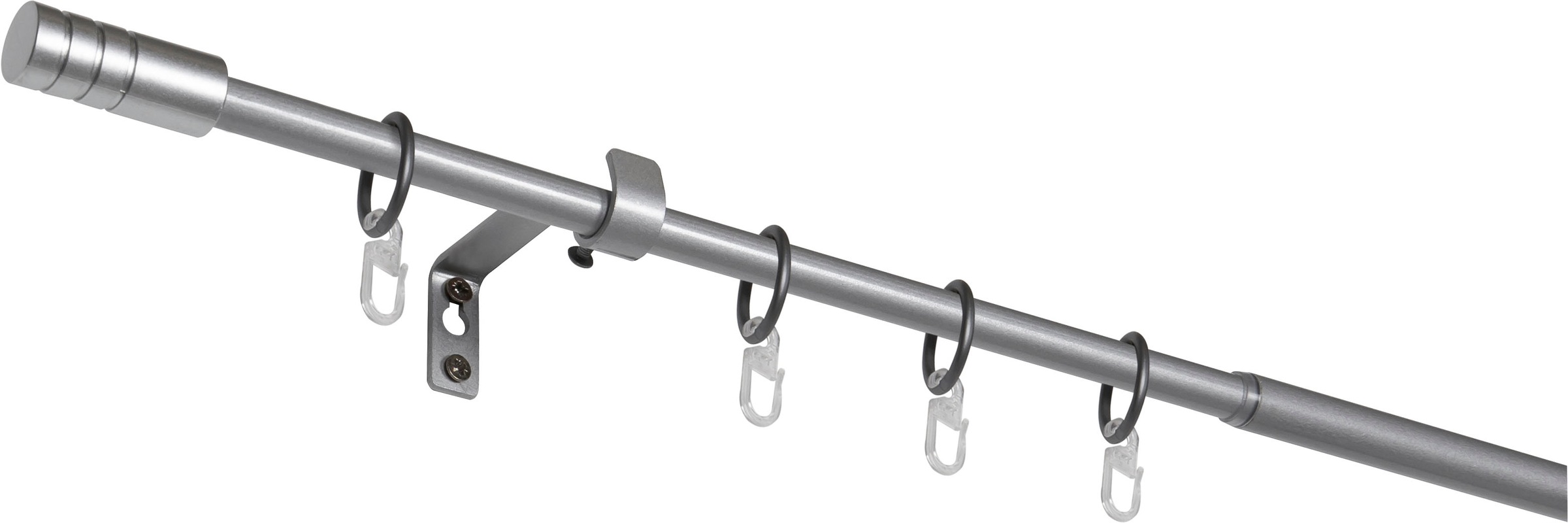 mydeco Gardinenstange »rillcube«, 1 läufig-läufig, ausziehbar