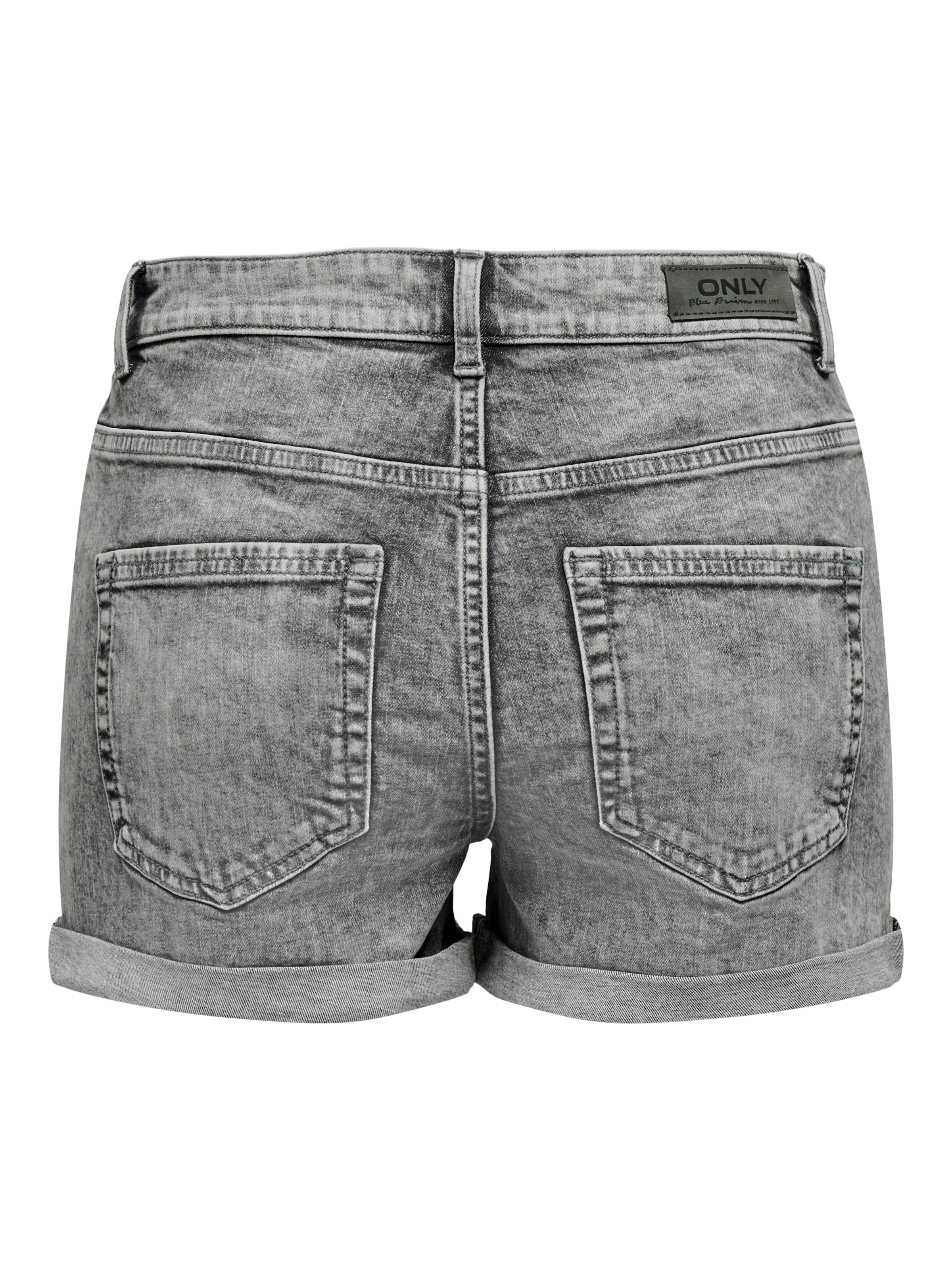 ONLY Shorts »ONLHUSH HW BUTTON FOLD UP SHORTS DNM PIM«