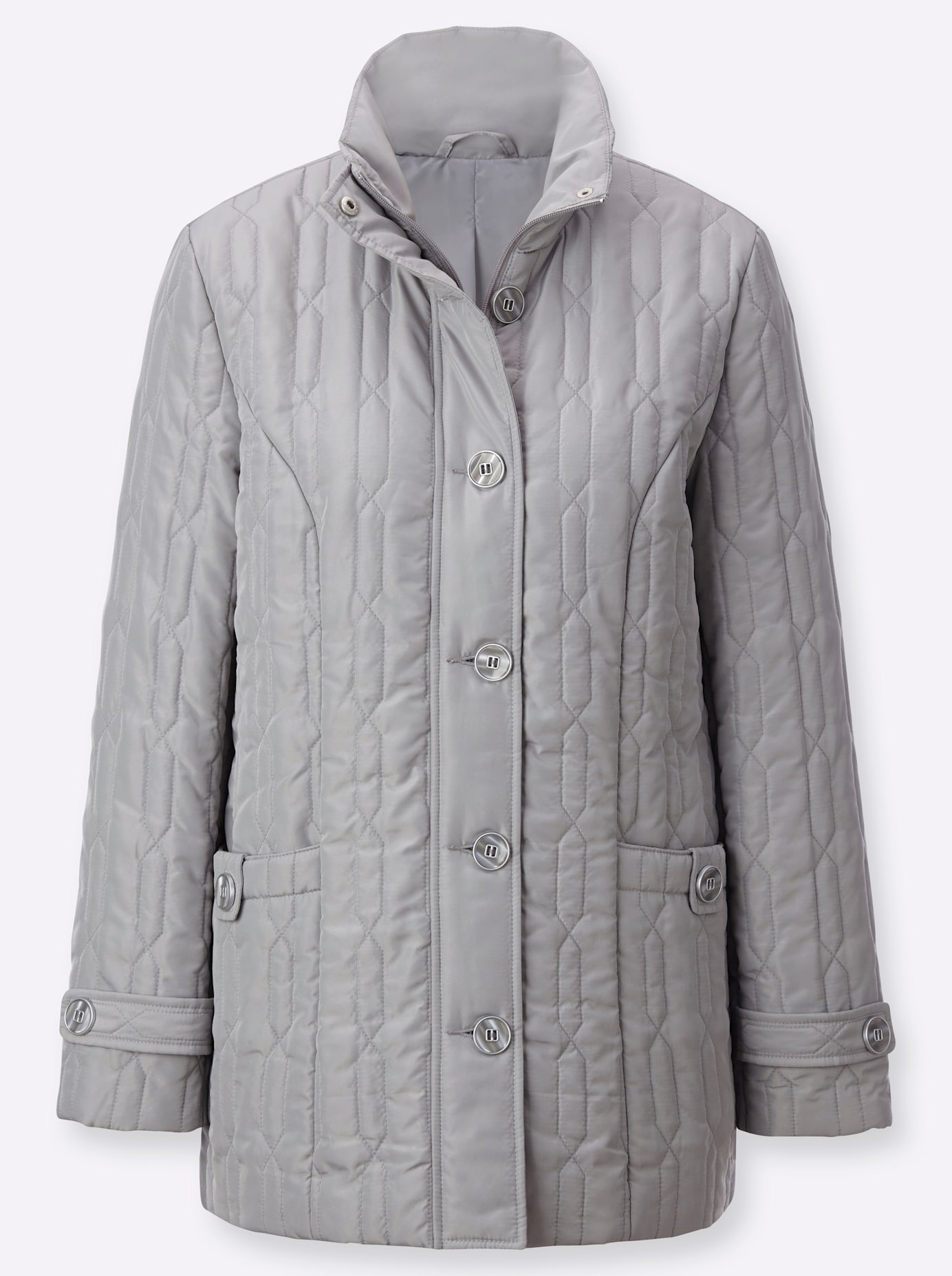 Classic Basics Steppjacke, ohne Kapuze