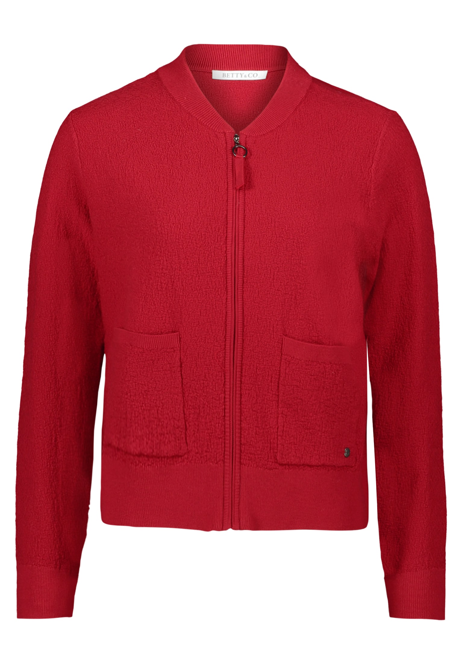 Betty&Co Strickjacke »Betty & Co Damen Strick-Cardigan mit Reißverschluss«