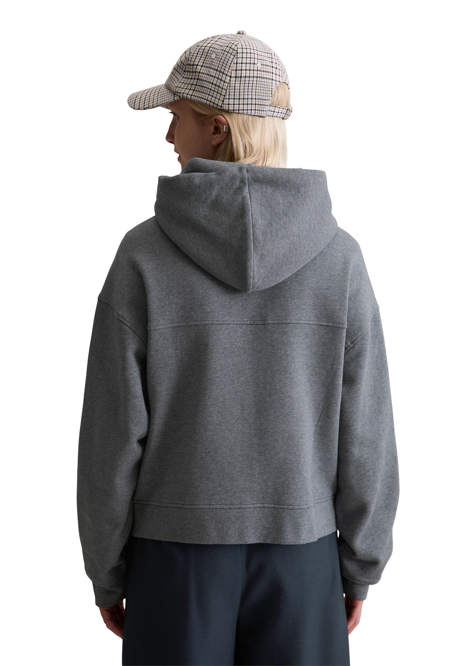 Marc O'Polo DENIM Sweatjacke »mit kuschelig gerauter Innenseite«