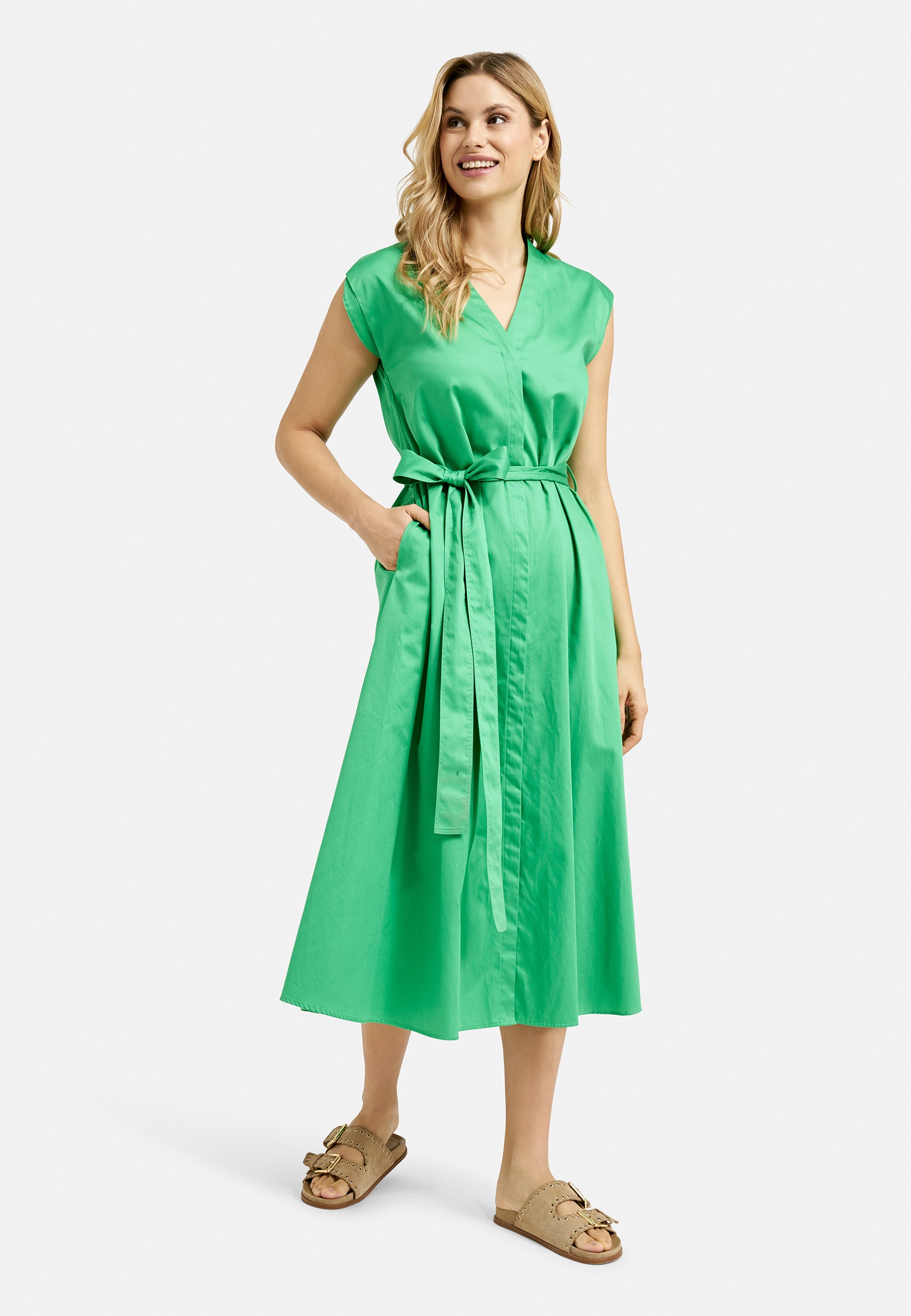 Milano Italy Sommerkleid, mit Bindegürtel