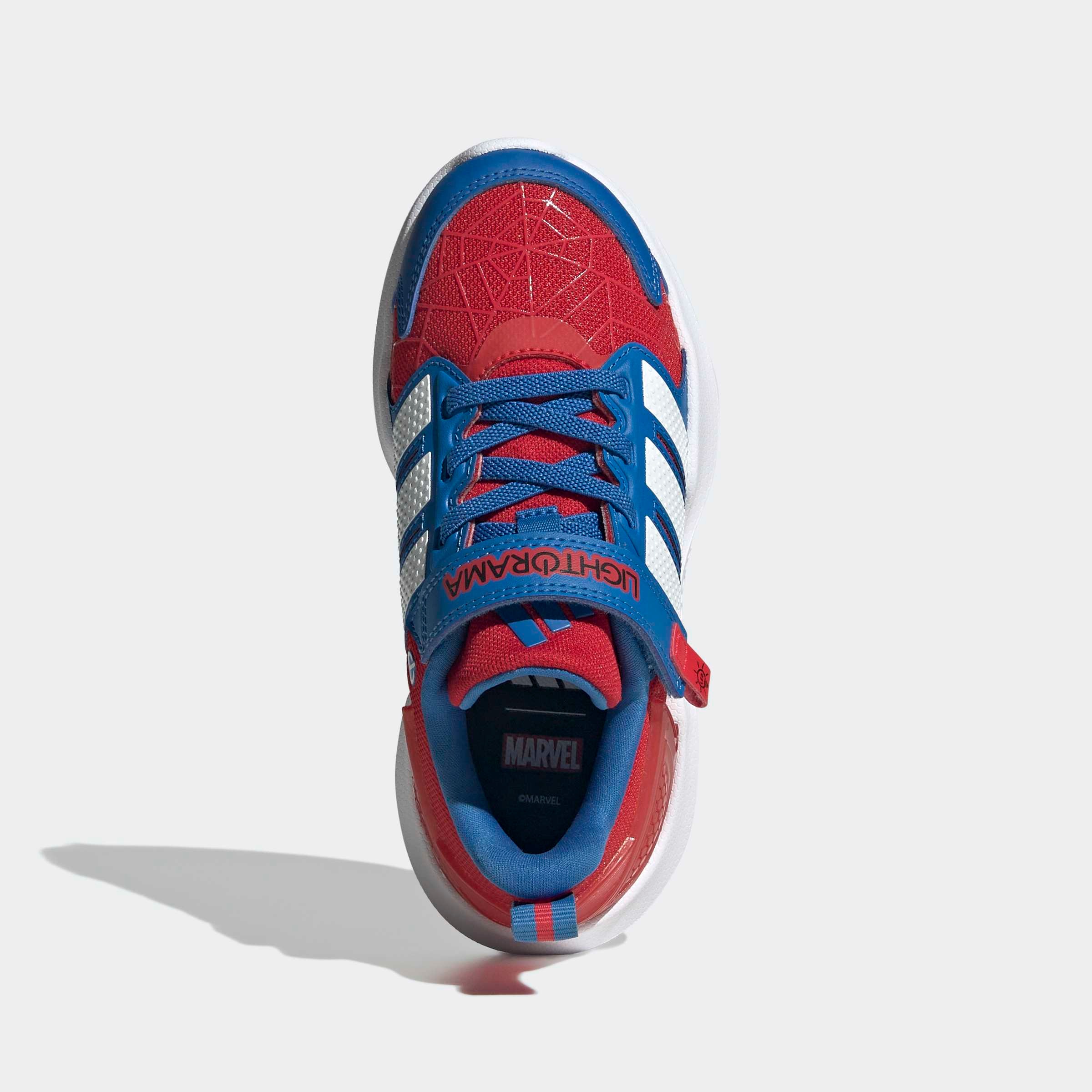 Adidas Marvel Lightorama Spider-man Sneakers Scarlet White Royal EU 32 3