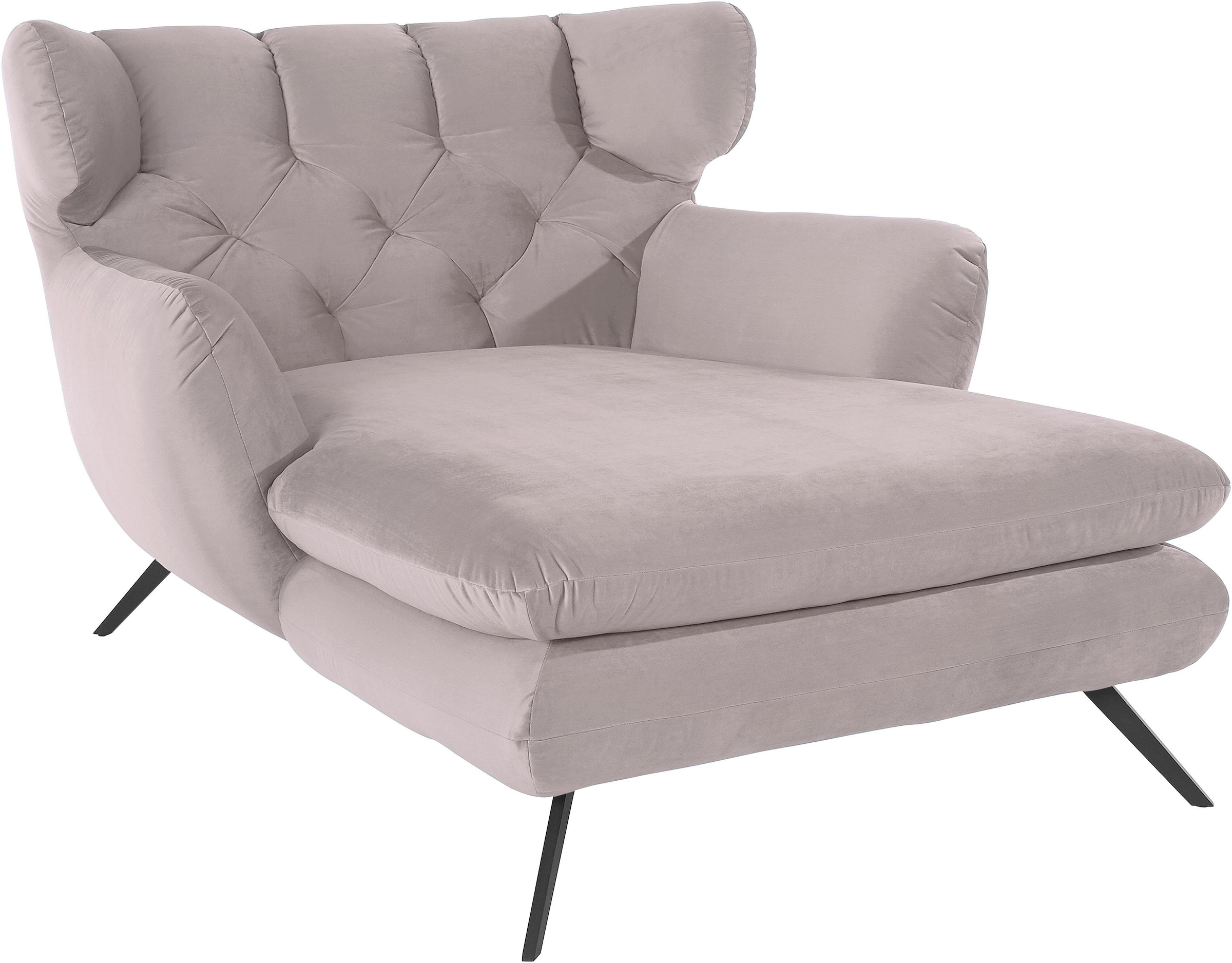 3C Candy Loveseat "Beatrice Loungesessel", mit Knopfheftung im Rücken, Fern günstig online kaufen