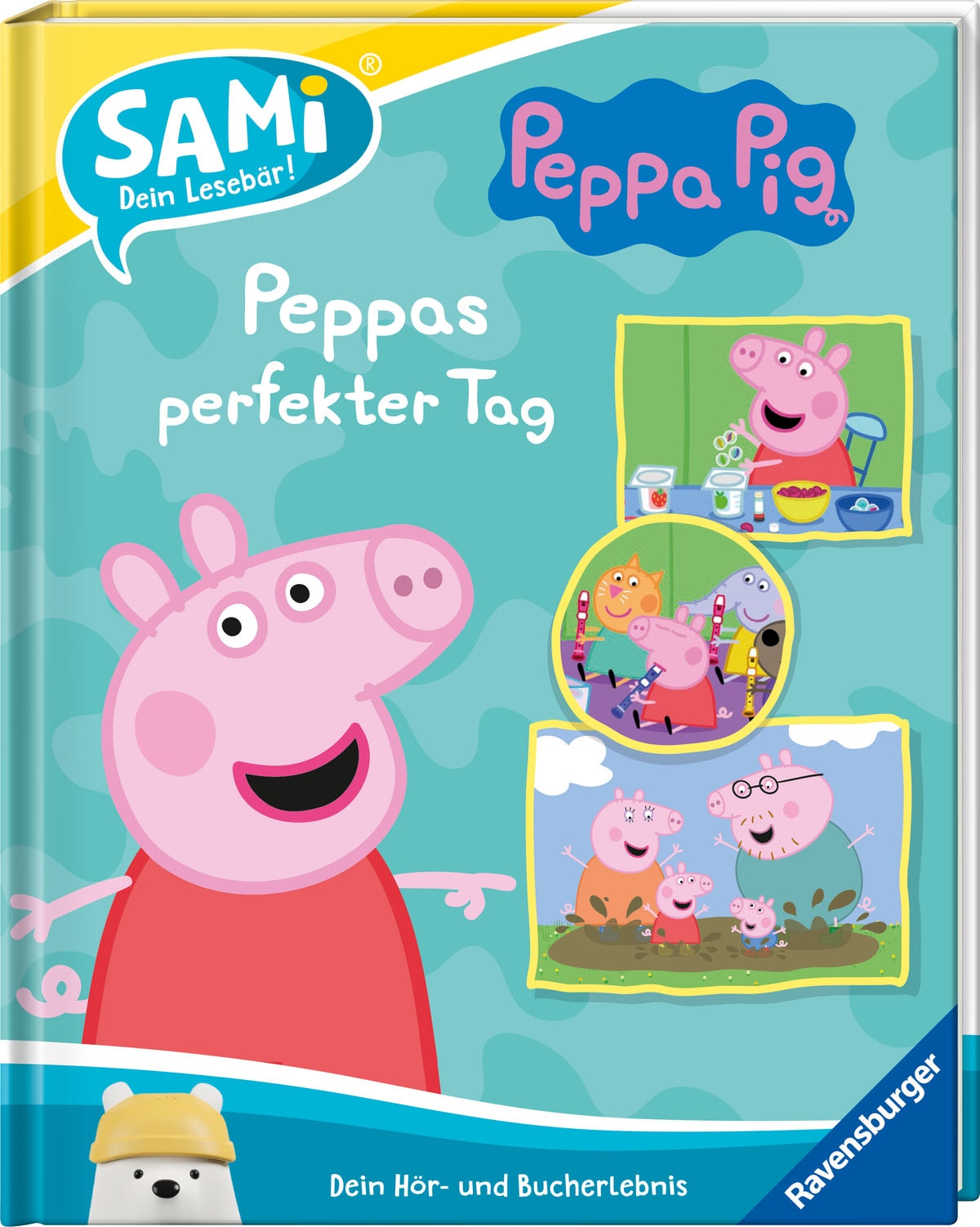 Ravensburger Buch "SAMi, Peppa Pig - Peppas perfekter Tag", Made in Germany, FSC - schützt Wald - weltweit