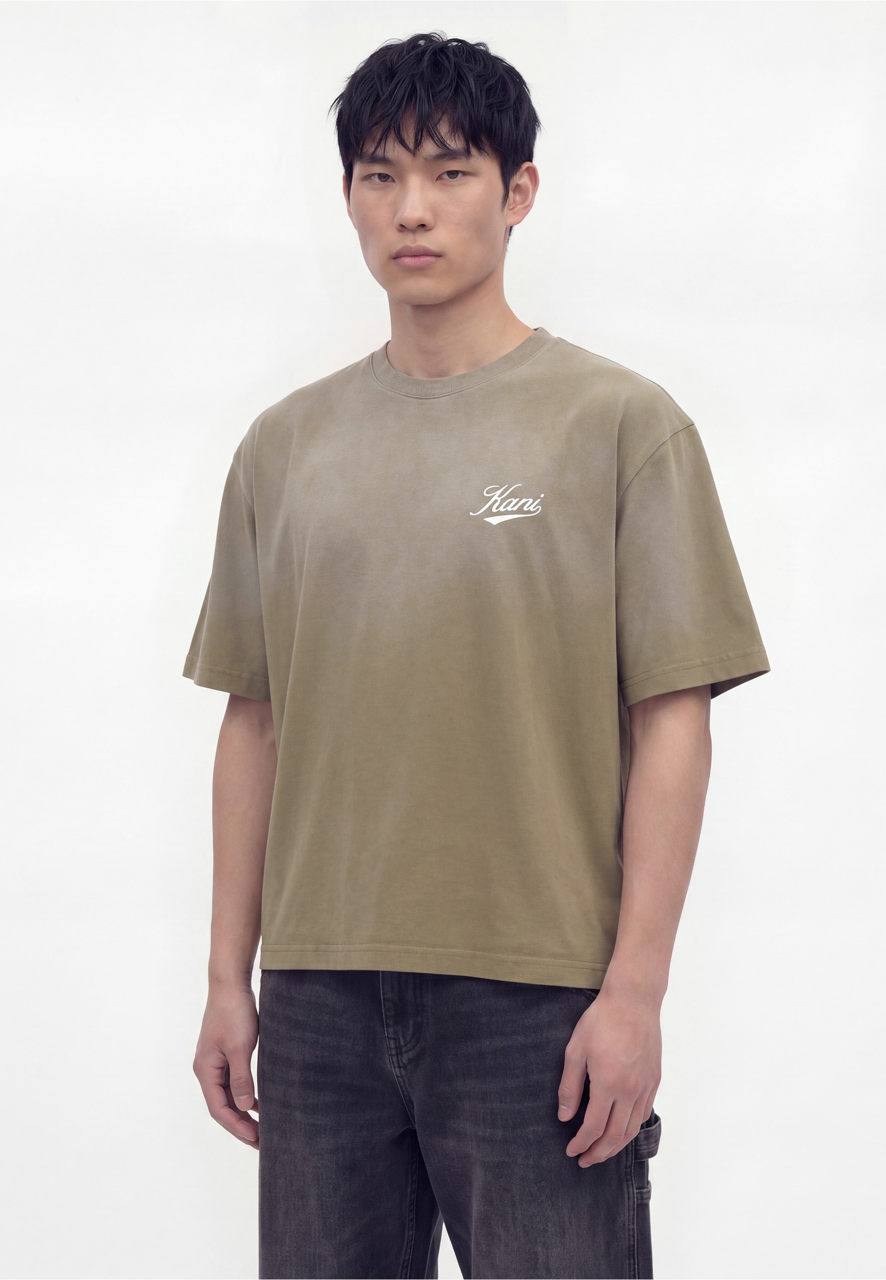 Karl Kani T-Shirt »Karl Kani Cursive Varsity Gradient Boxy T-Shirt« 1