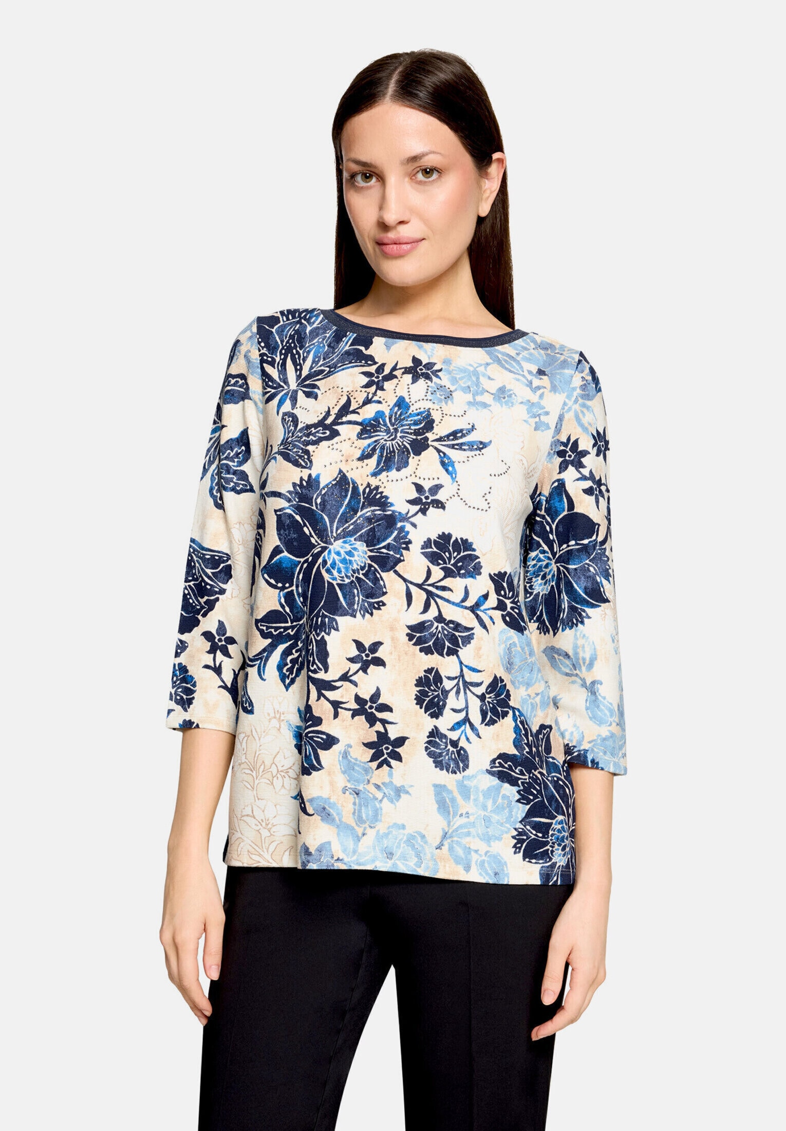 Betty Barclay Sweatshirt »Damen mit Rippenstruktur«
