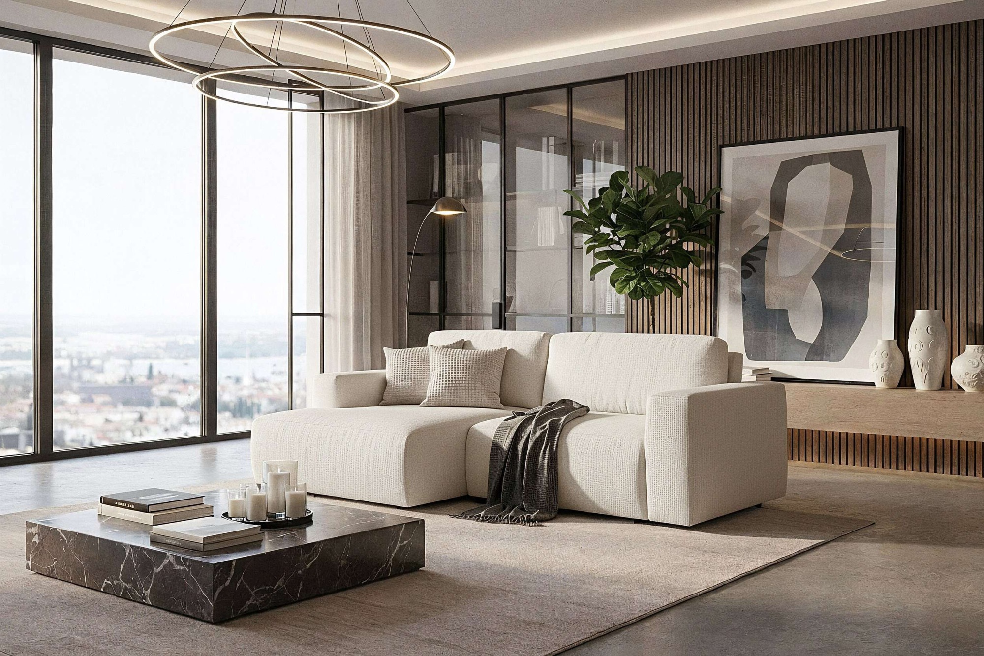 Home affaire Schlafsofa "Noord Schlafecksofa, Breite 250 cm" Cord, Struktur günstig online kaufen