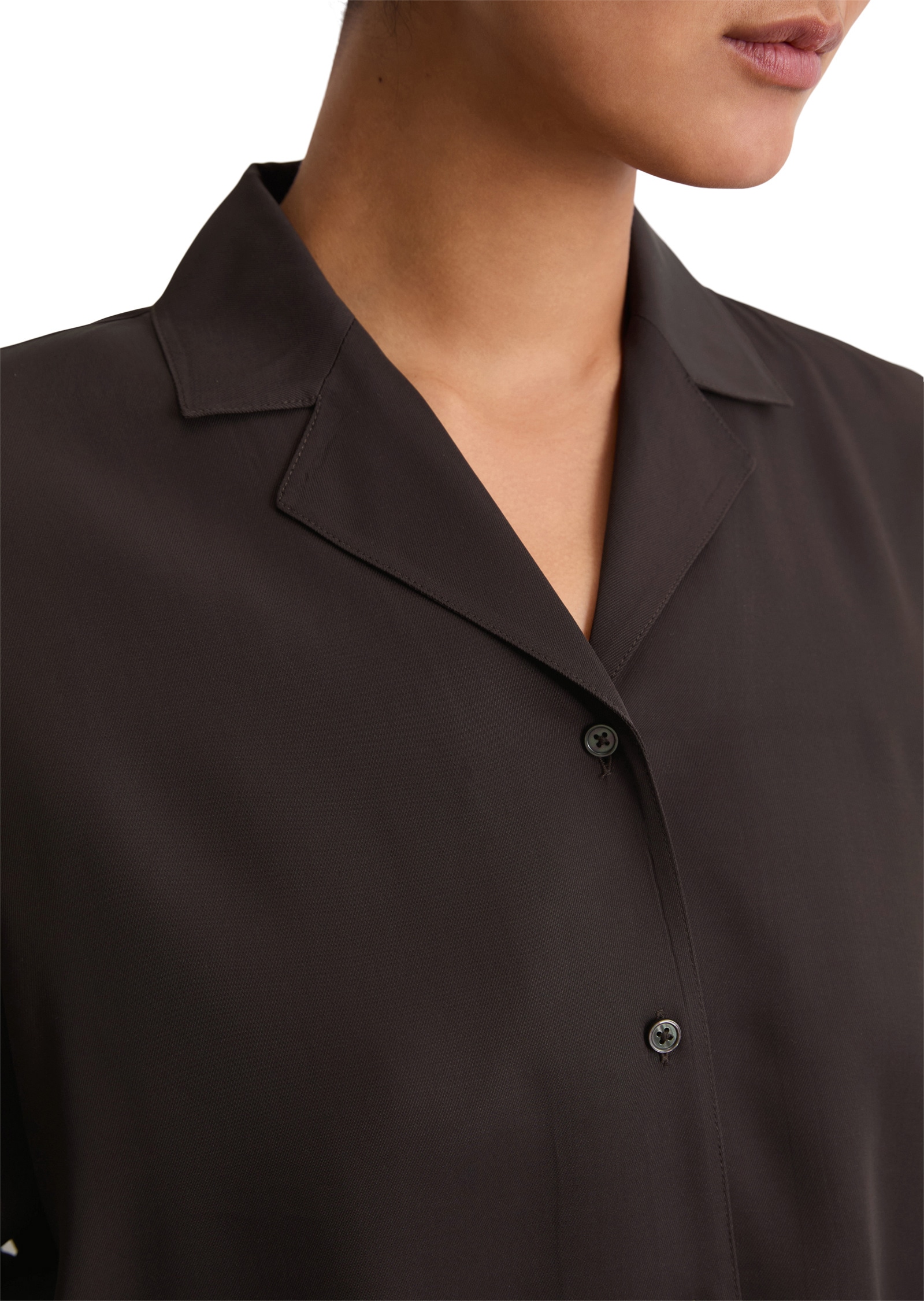 Marc O'Polo Langarmbluse »aus LENZING™ ECOVERO™ Viskose-Twill«