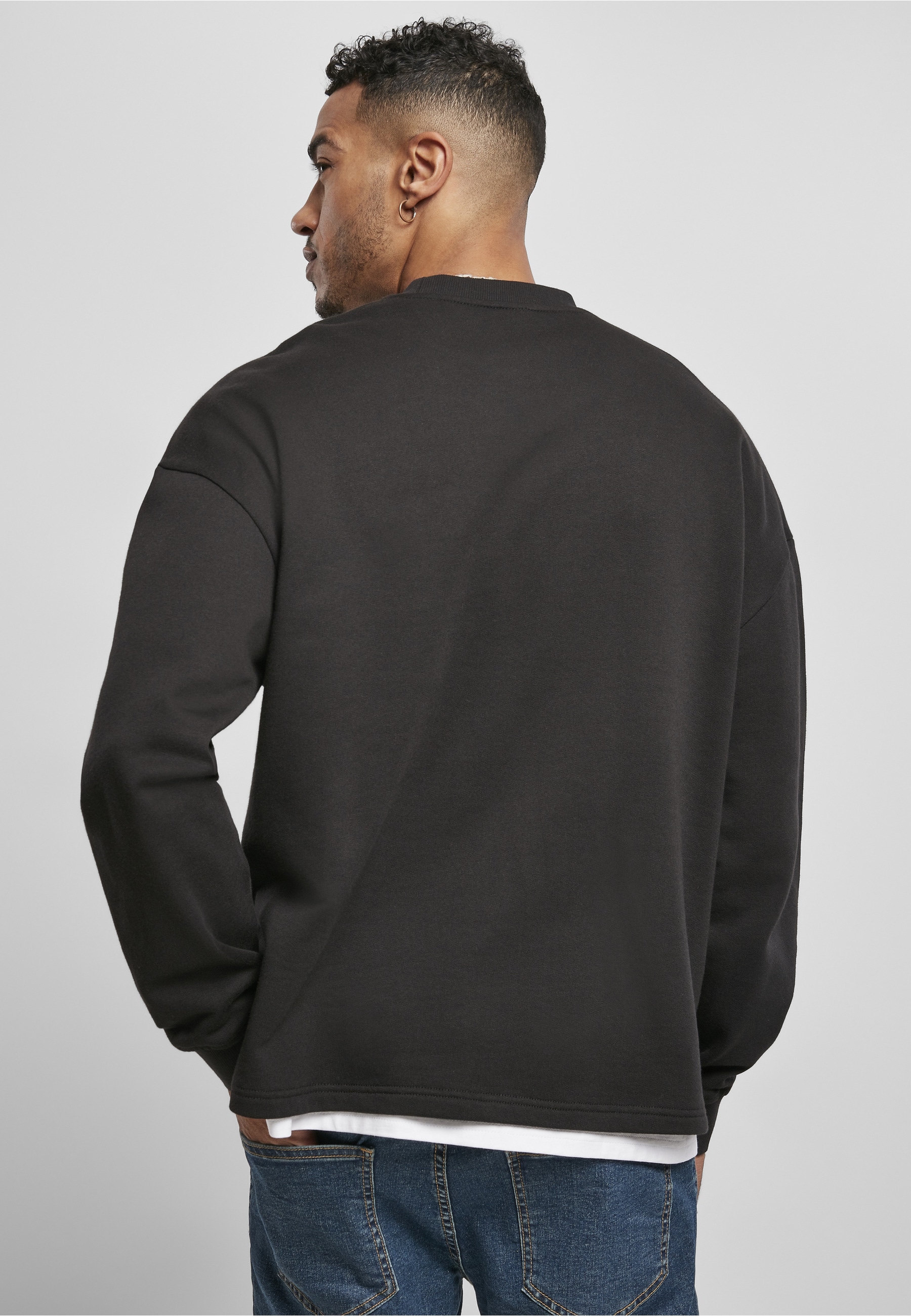 URBAN CLASSICS Sweatshirt »Urban Classics Herren Organic Oversized Boxy Crew«, 1 Stk.

