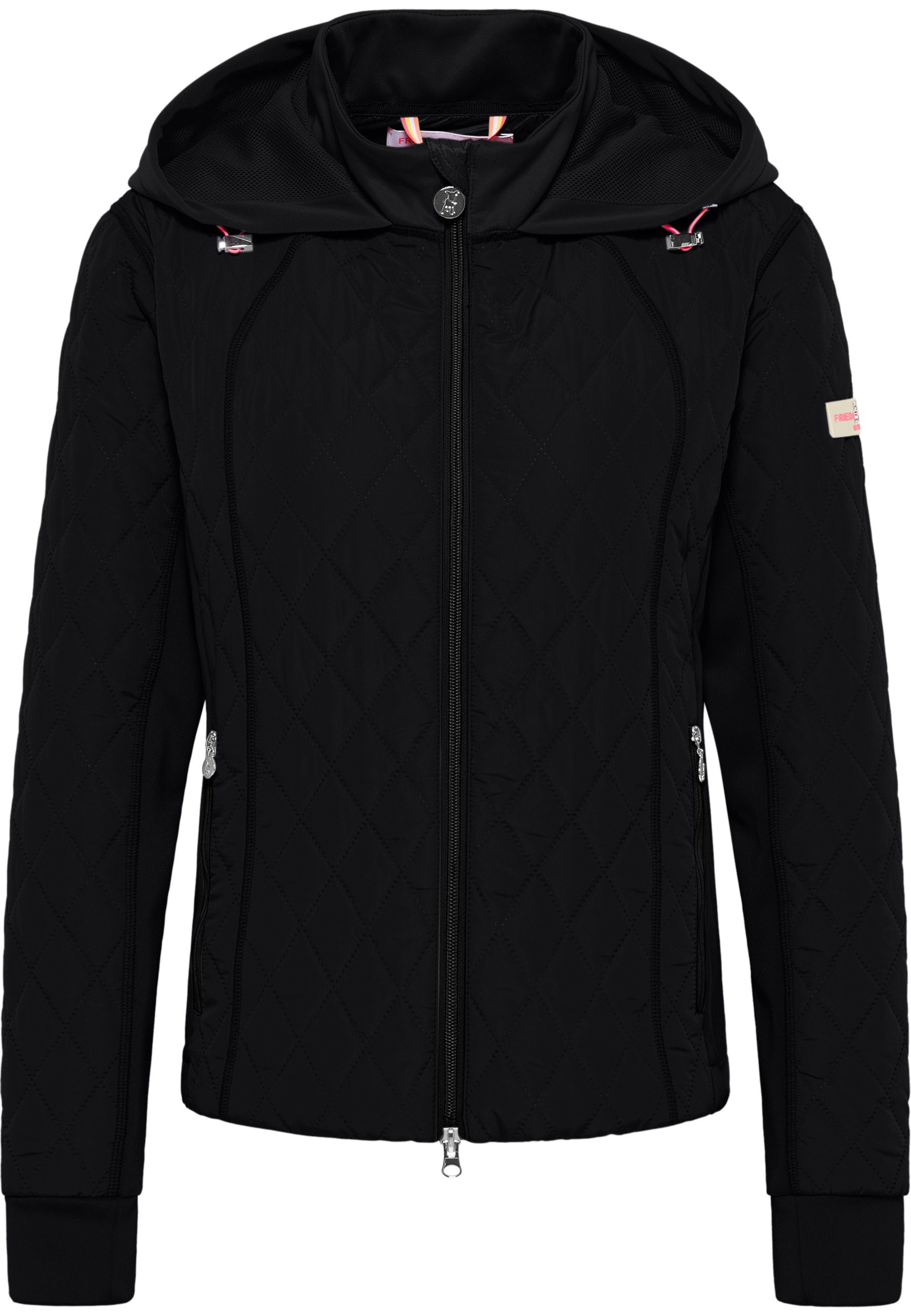 Frieda & Freddies Collegejacke »Fake Down Jacket / New Genius«