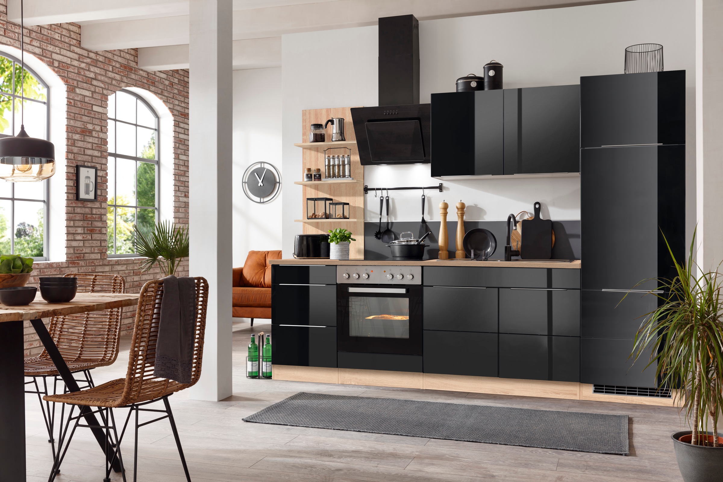 Kochstation Küchenzeile 