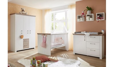 Mäusbacher Babyzimmer-Komplettset »Stralsund«, (Set, 3 St.), Bett + Wickelkommode + 3... kaufen