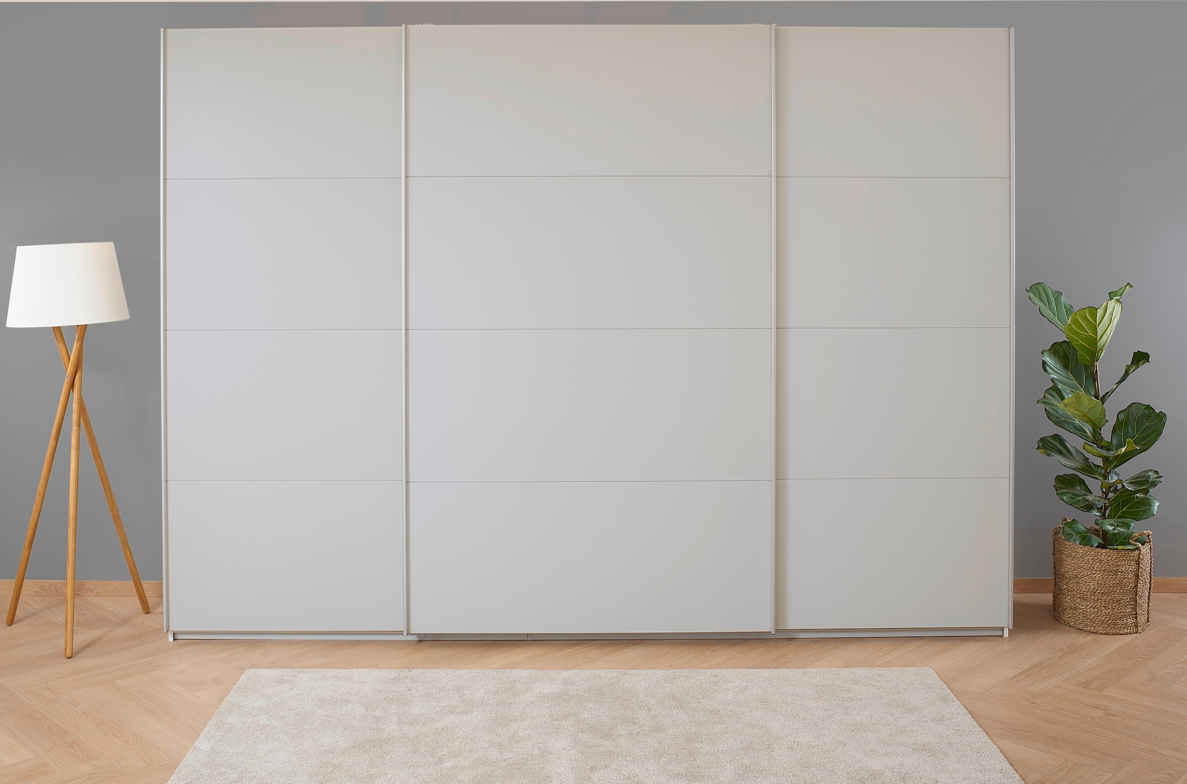 OTTO home Kleiderschrank "Mehrzweckschrank Aktenschrank Möbel Mietswohnung Schlafzimmer KOLUNA" 3 Ausstattungen BASIC/CLASSIC/PREMIUM (inkl. SOFT-CLOSE-FUNKTION), Breiten 203/271/315/360 cm Höhen 210/229 Dekor-Front MADE IN GERMANY