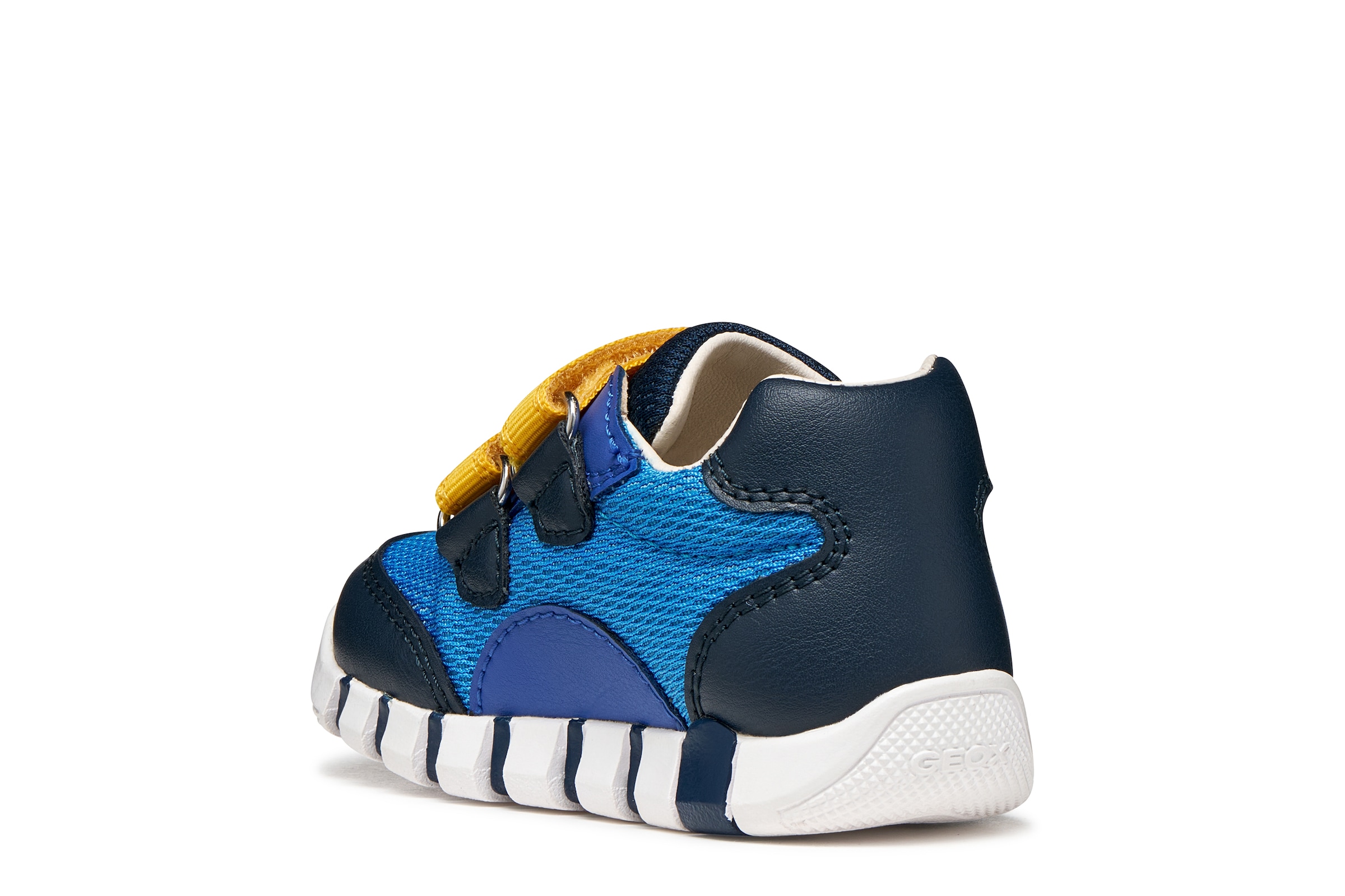 Geox Lauflernschuh »B IUPIDOO BOY«  Babyschuh mit Logoschriftzug, Größenschablone zum Download