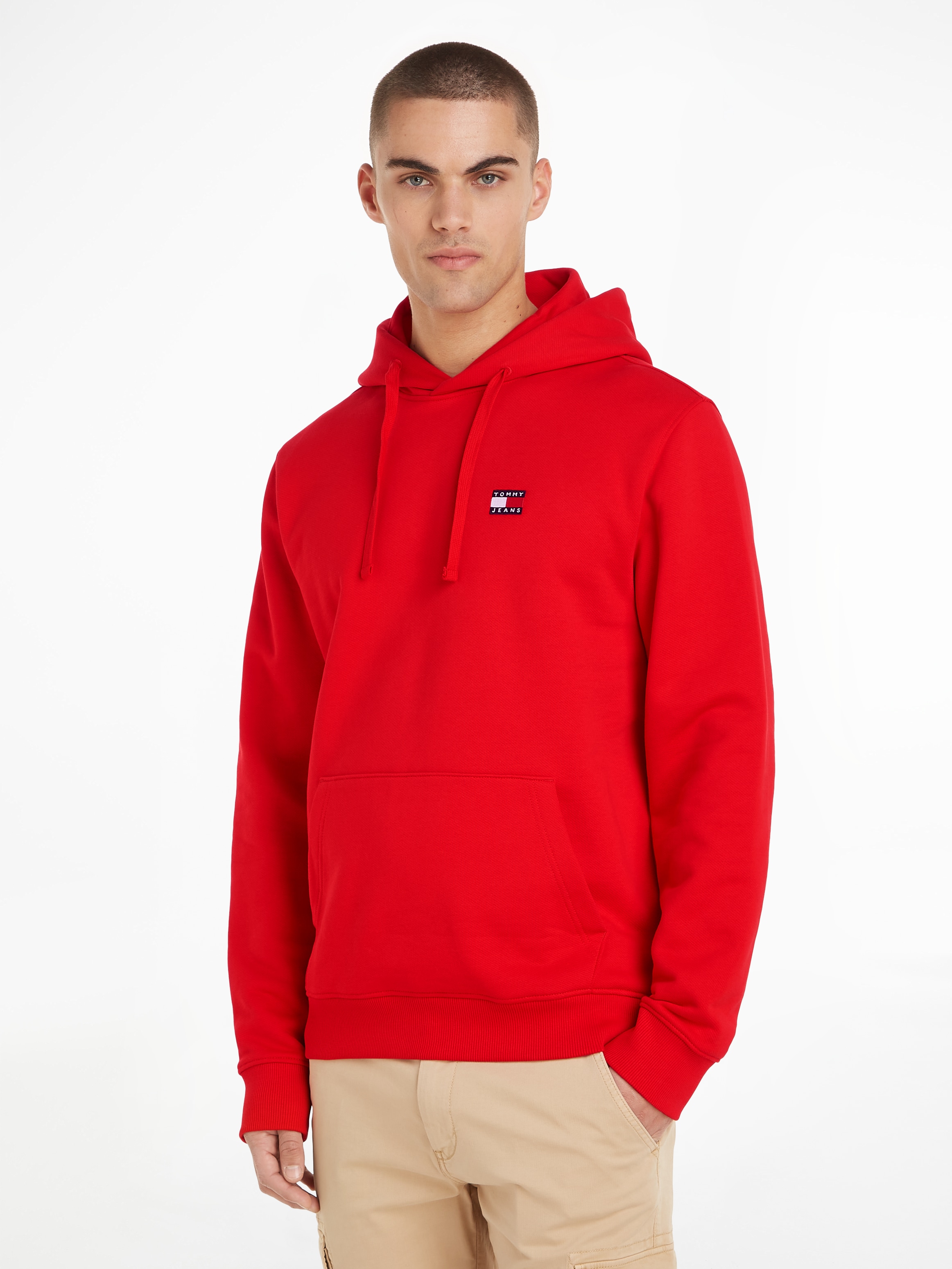 Tommy Jeans Kapuzensweatshirt »TJM REG BADGE HOODIE EXT«, mit Kordel