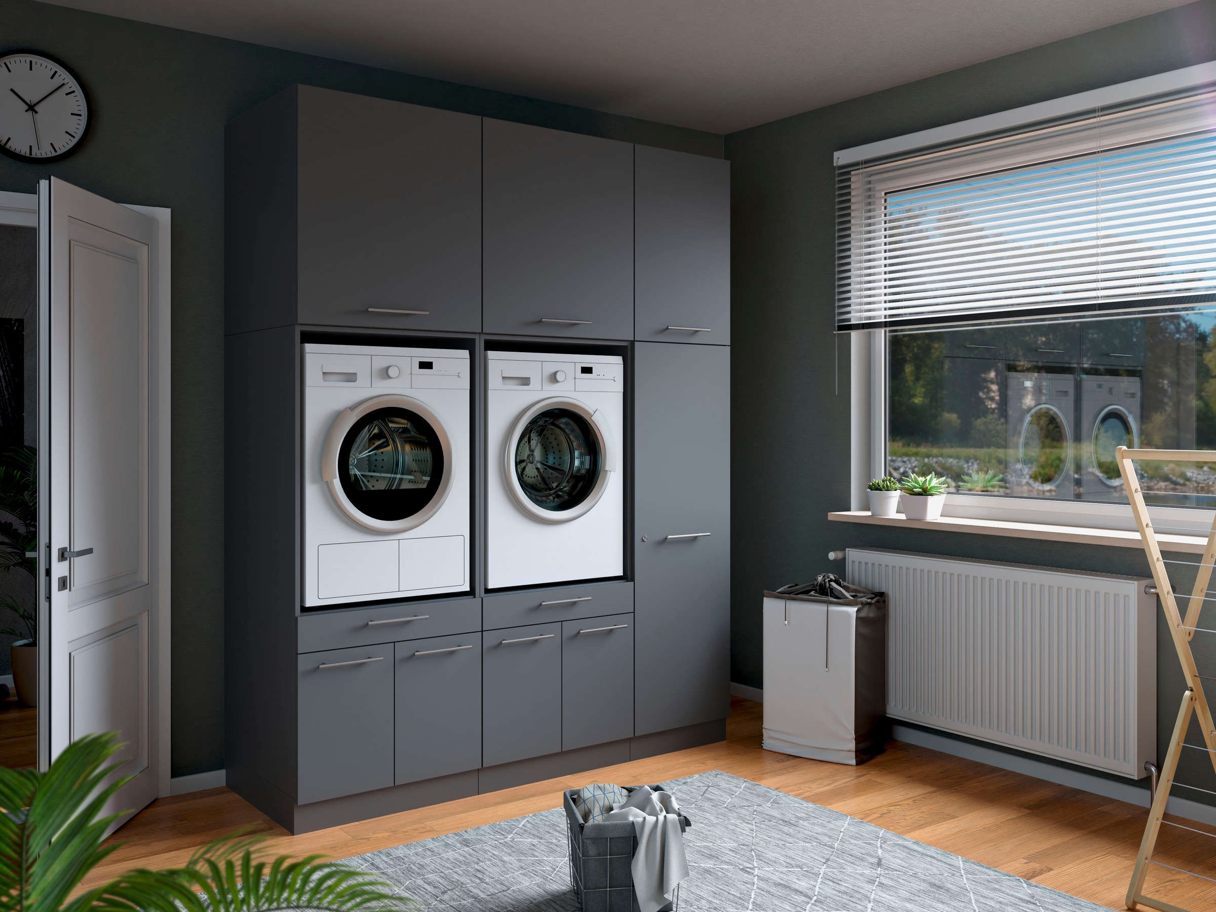 Laundreezy Mehrzweckschrank-Set "Laundreezy, 6-tlg. Mehrzweckschrank-Set B/ günstig online kaufen