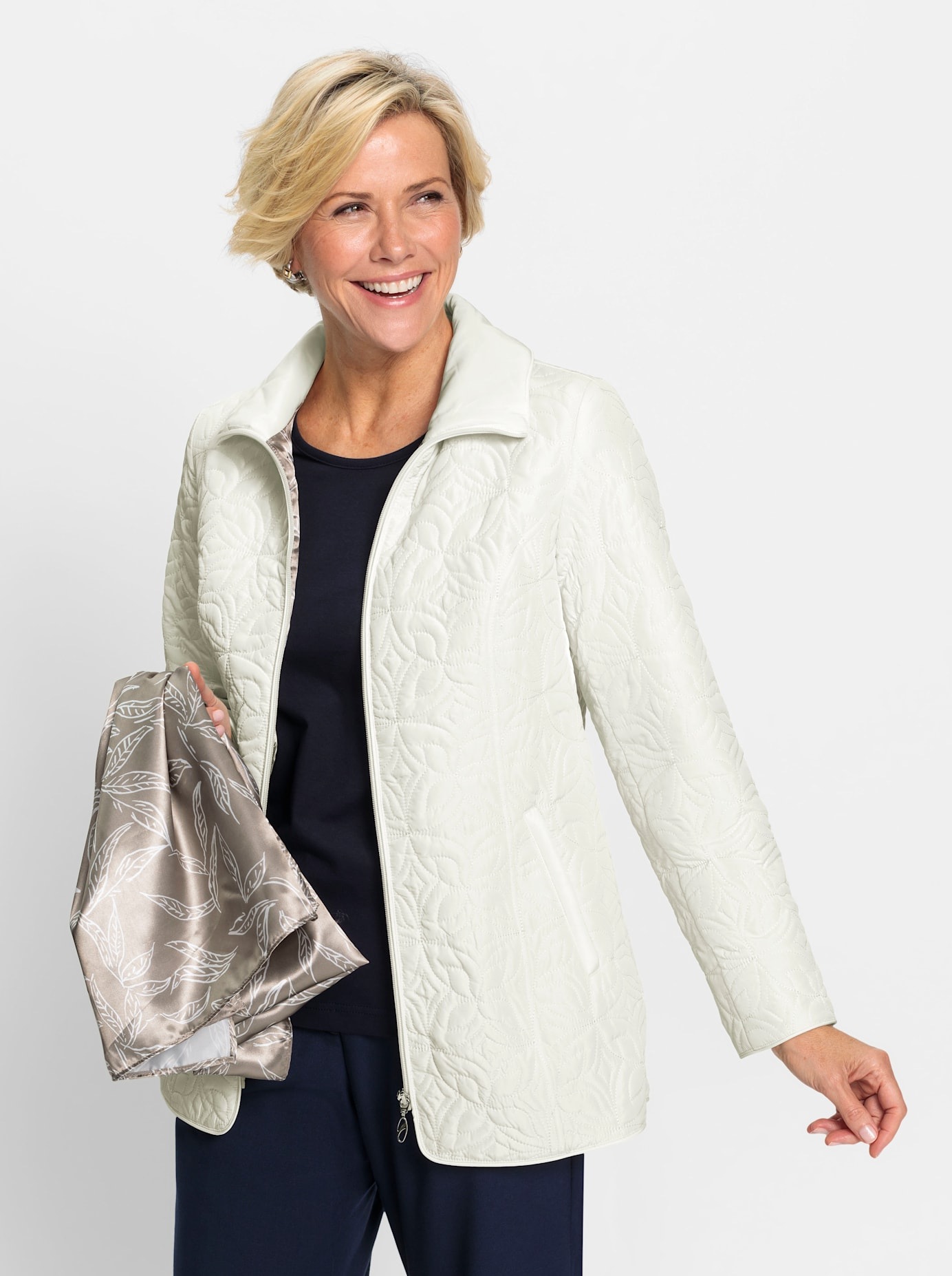 Classic Steppjacke, ohne Kapuze