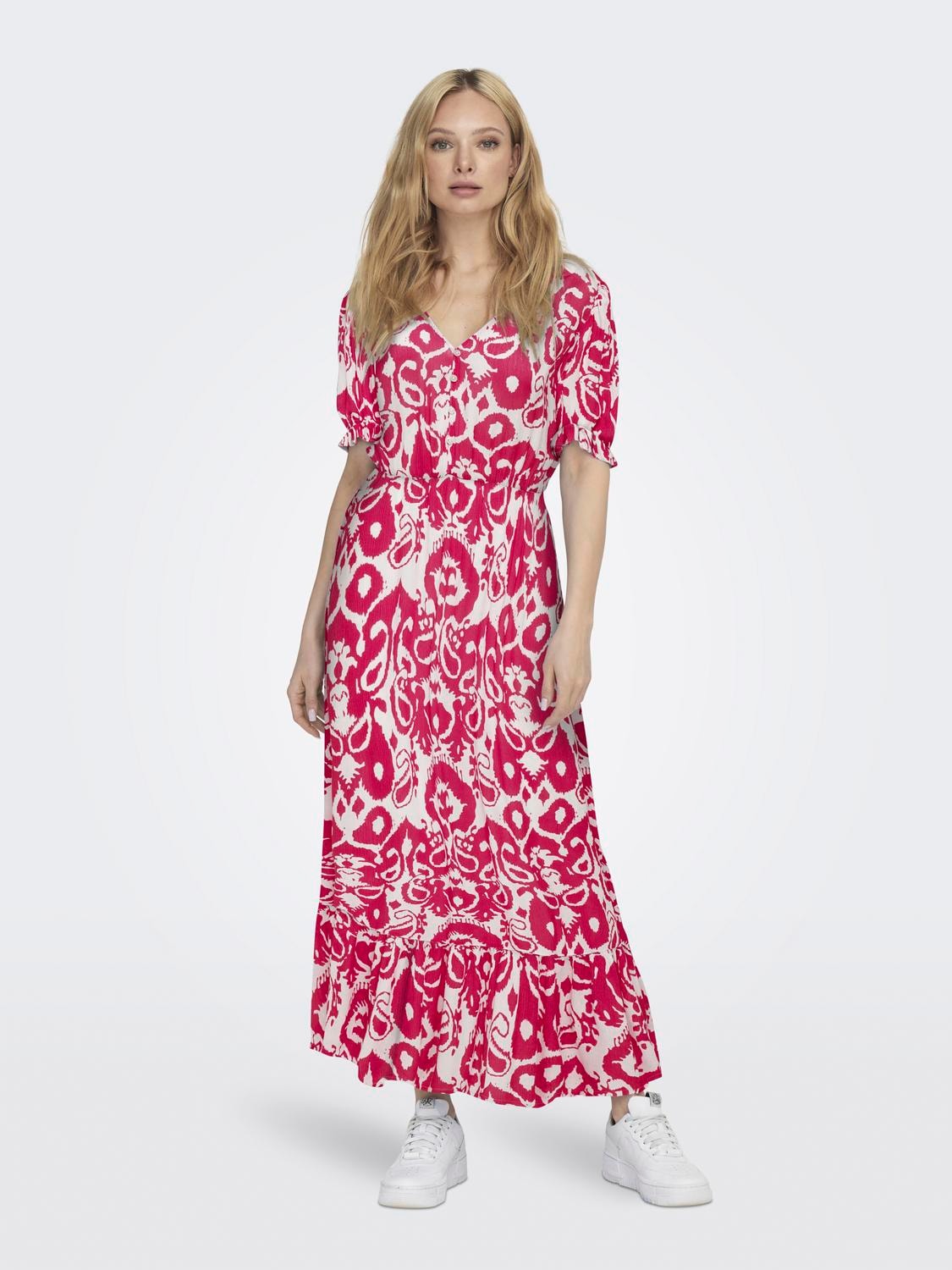 ONLY Maxikleid ONLCHIANTI S/S LONG DRESS WVN NOOS günstig online kaufen