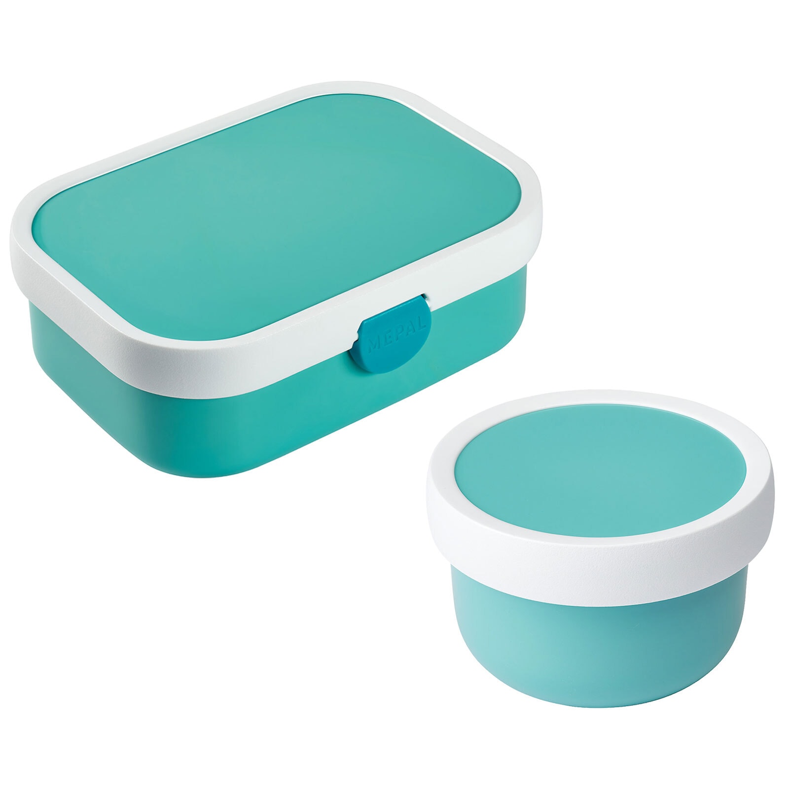 Mepal Lunchbox "Obst- und Bentobox Campus 300 & 750 ml türkis"