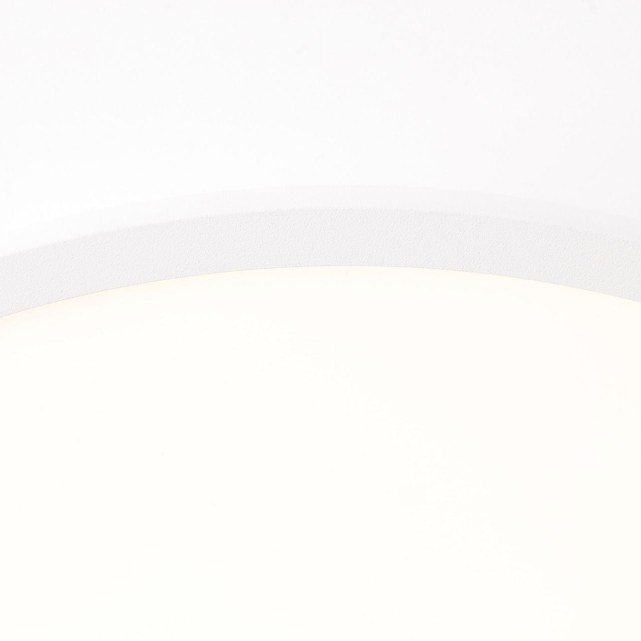 Brilliant LED Panel »Buffi«, 1 flammig-flammig, 4 cm Höhe, 25 cm Durchm.,  0, Metall/Kunststoff, sand/weiß/warmweiß kaufen | BAUR