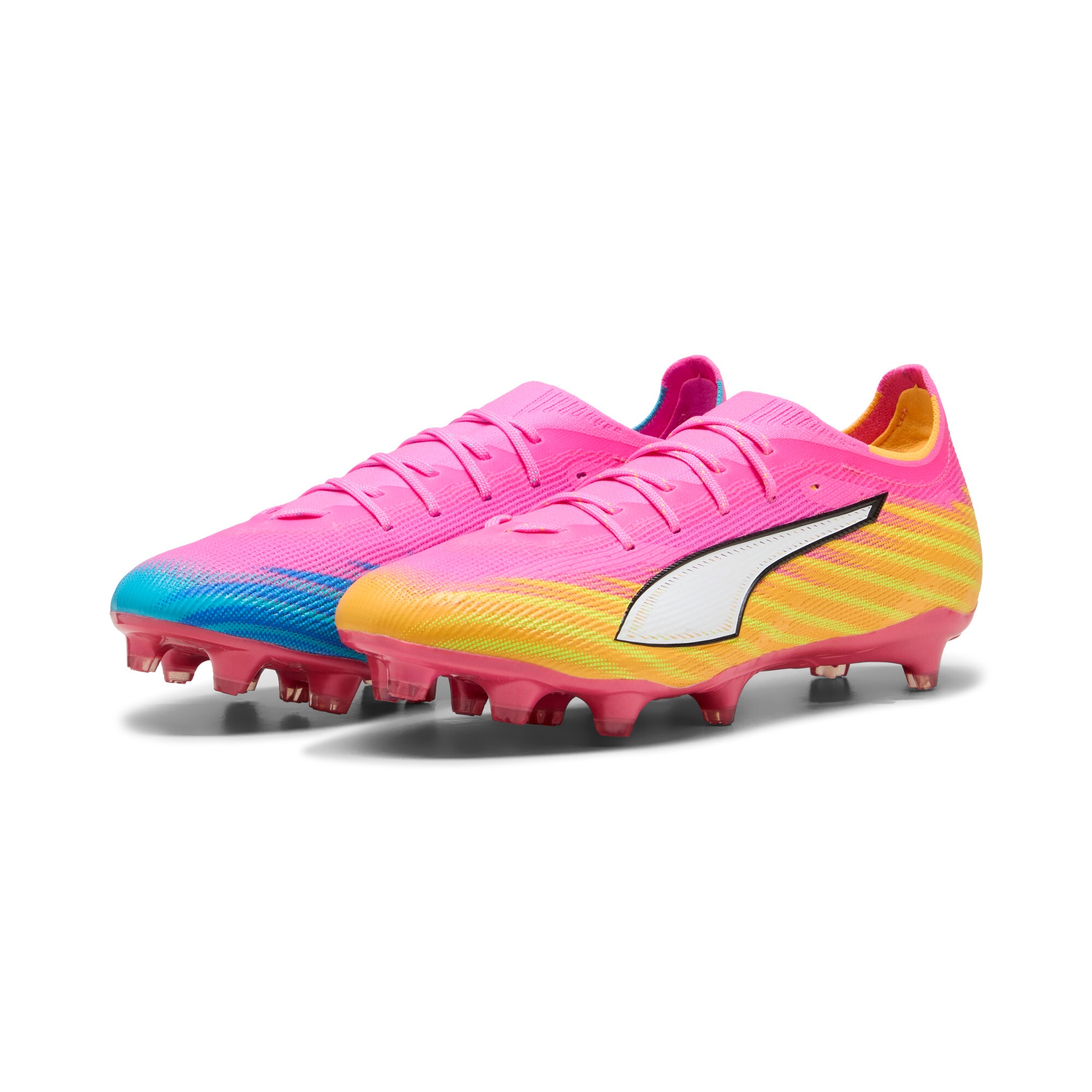 PUMA Fußballschuh "ULTRA 6 PRO FGAG" mit Nockenprofil für Rasen- und Kunstrasenplätze, aus Synthetik