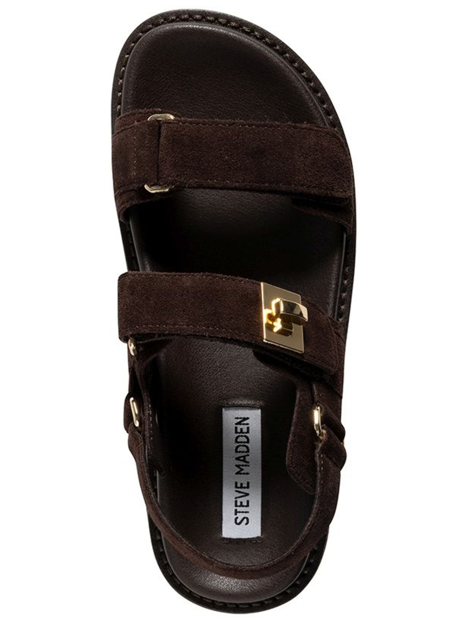 STEVE MADDEN Plateausandaletten »STEVE MADDEN Sandalen Veloursleder«