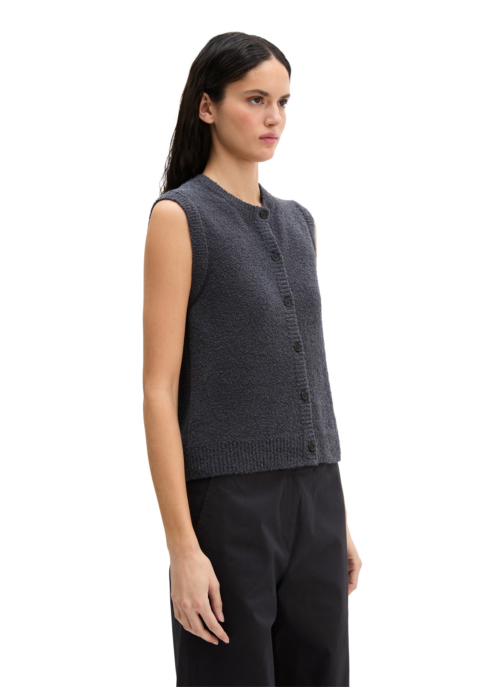 Marc OPolo Strickweste "aus Bouclé-Garn" günstig online kaufen