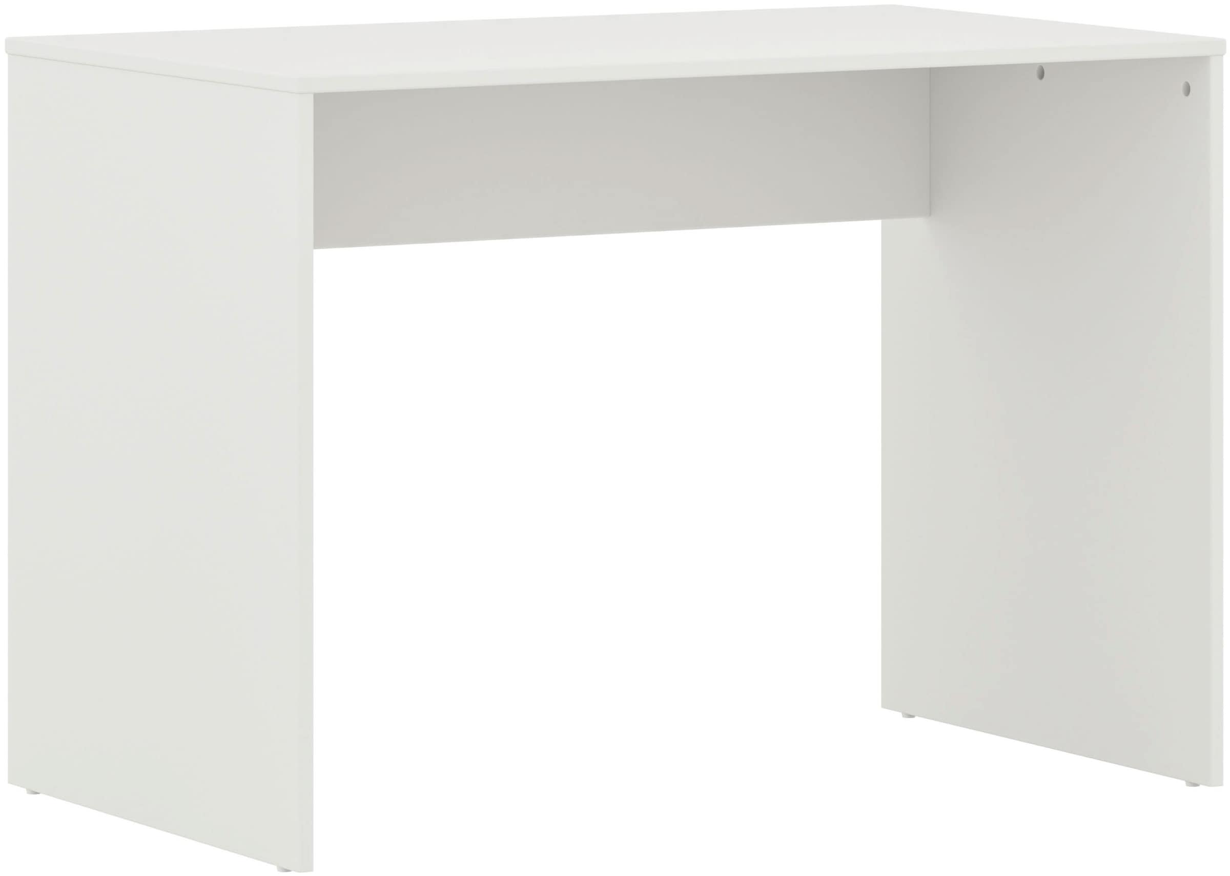 PAIDI Schreibtisch "CUTIE LEA in Weiß, 100x60cm Kinderschreibtisch" B/H/T ca. 100/72/60cm, Off-White, stabiler und langlebiger Schreibtisch, kratzfest, leicht zu reinigen