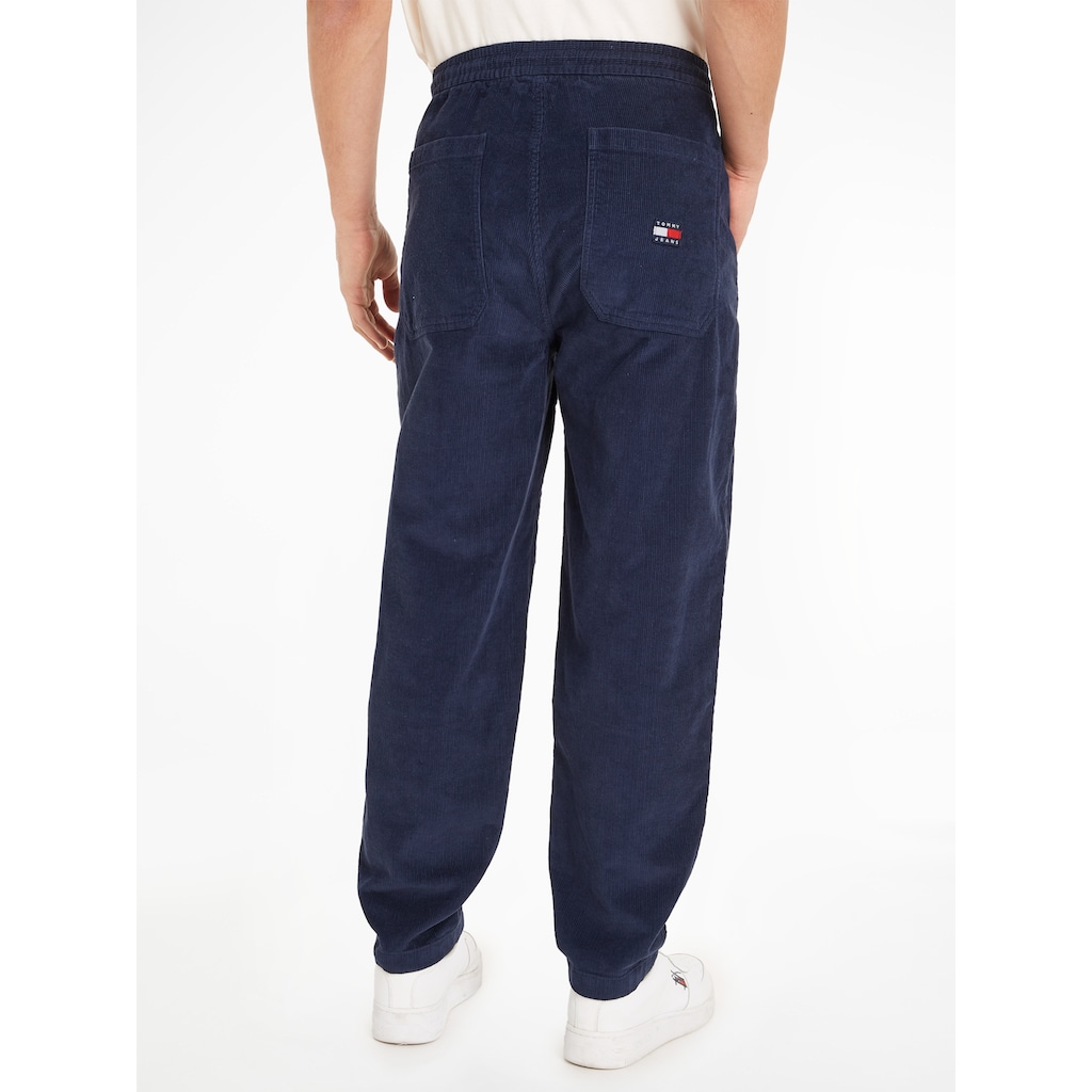 Tommy Jeans Cordschlupfhose »TJM CORDUROY TRACKPANT«