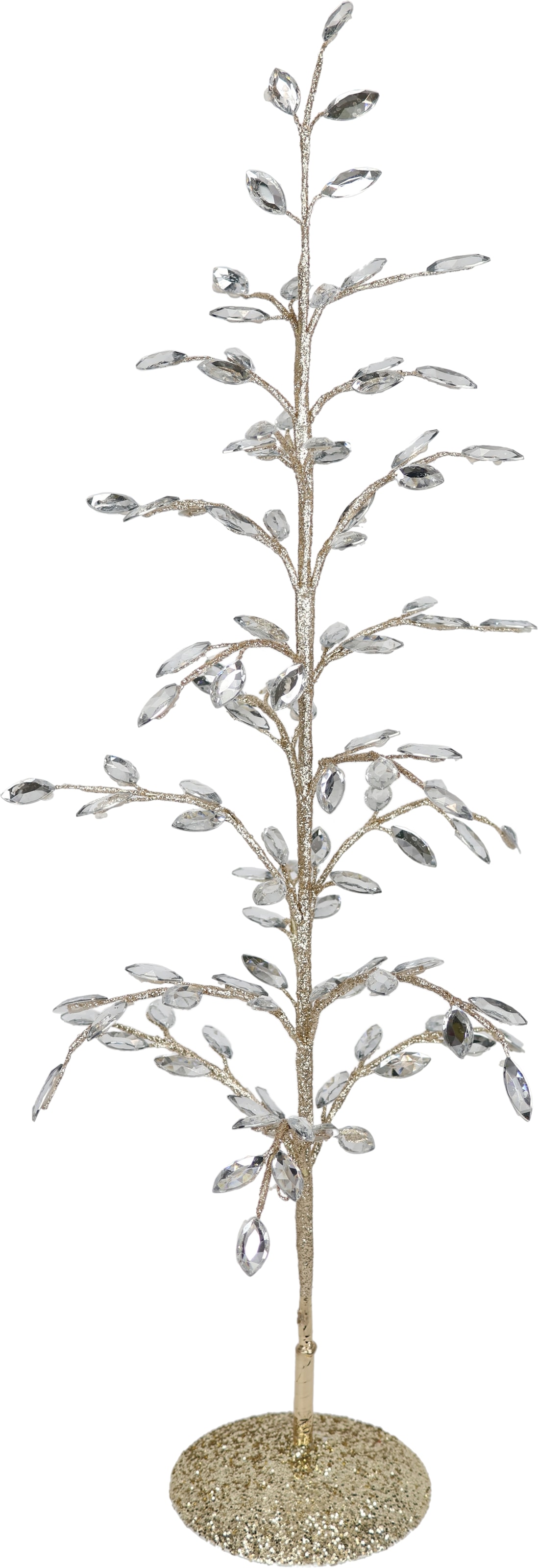 I.GE.A. Kunstbaum "Dekobaum mit Acryl-Steinchen" und Glimmer Weihnachtsbaum günstig online kaufen