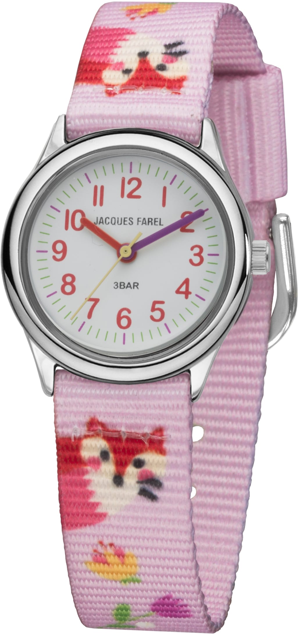 Jacques Farel Quarzuhr »HCC 300«, Armbanduhr, Kinderuhr, Mädchenuhr, ideal auch als Geschenk