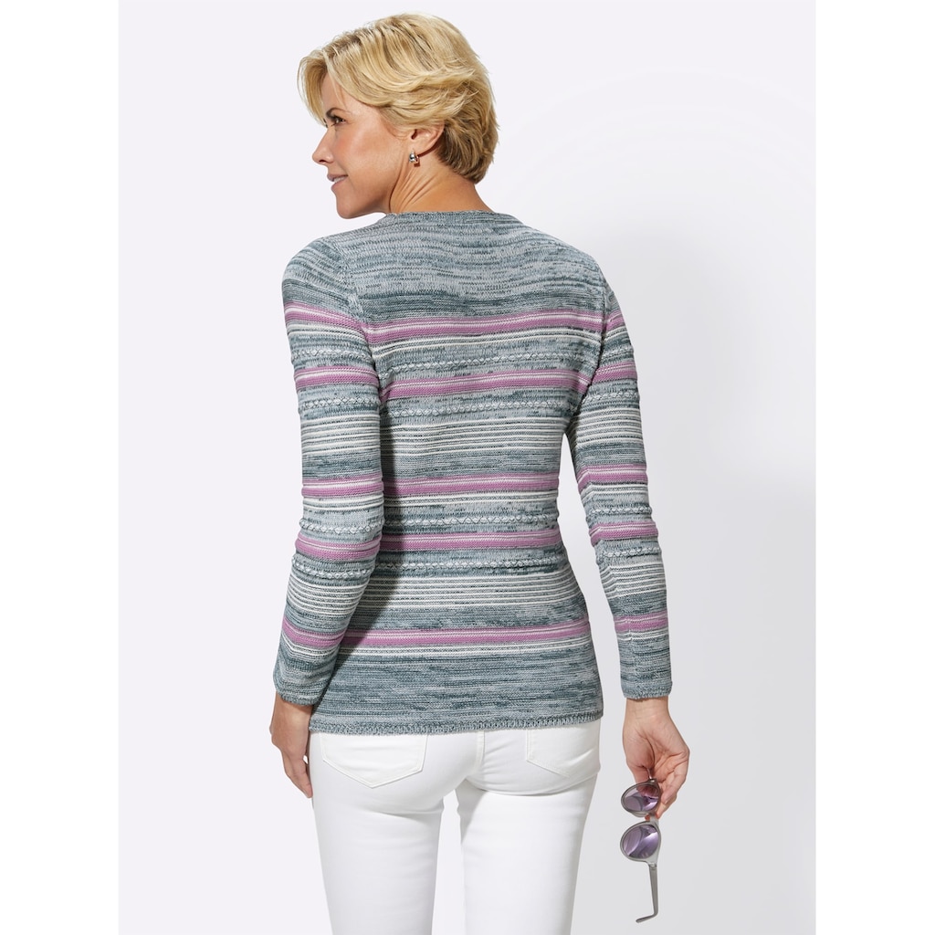 Casual Looks Rundhalspullover »Pullover«