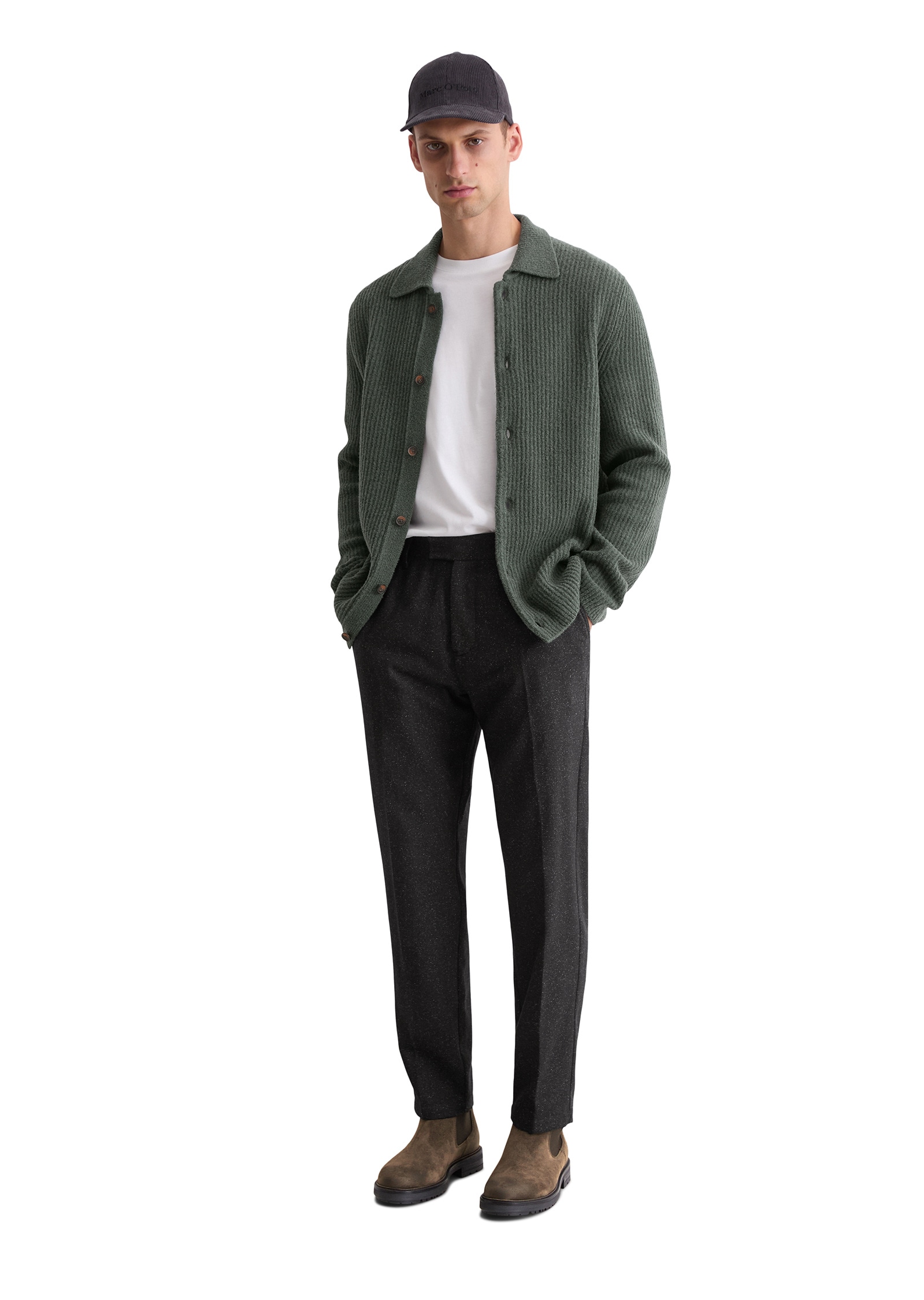 Marc O'Polo Cardigan »aus weichem Schurwoll-Mix«