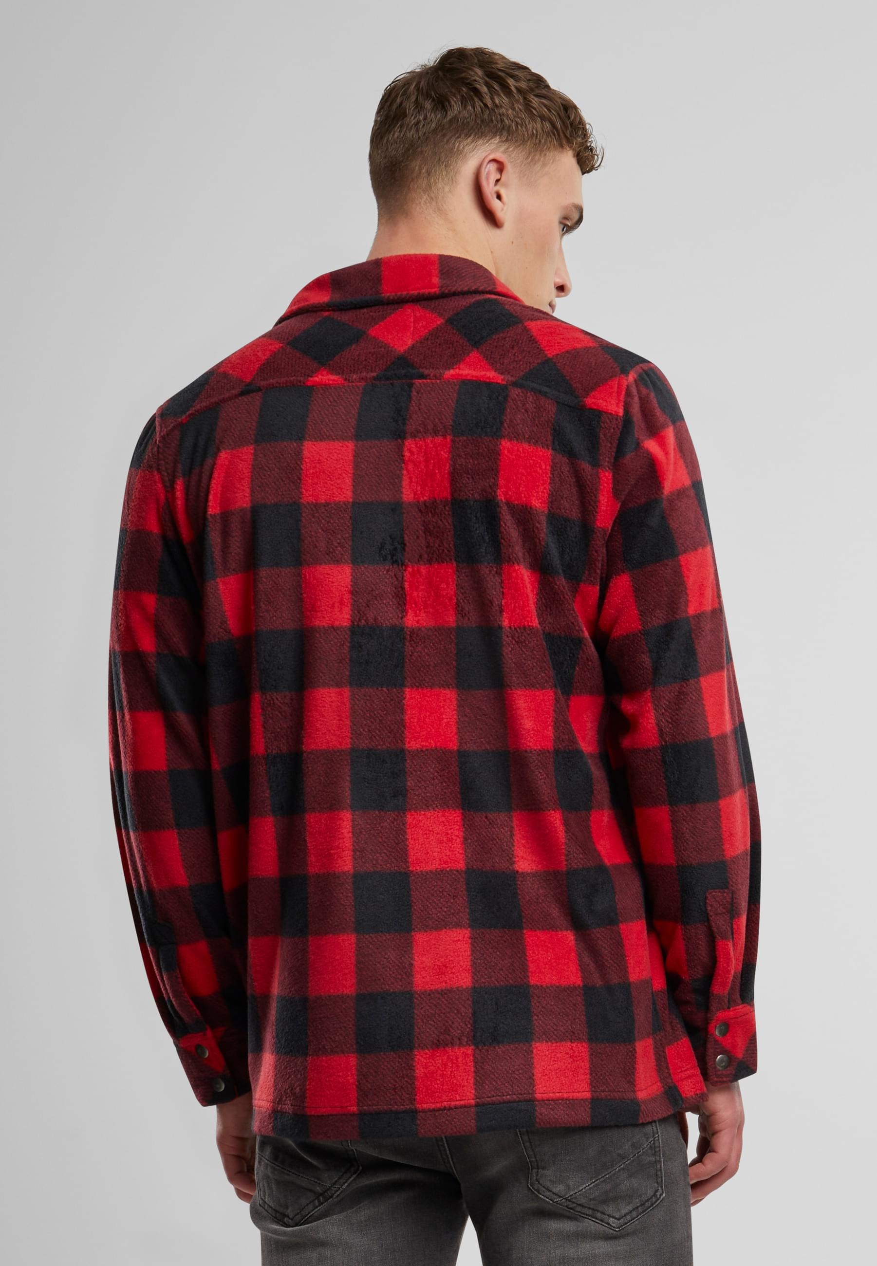 Brandit Langarmhemd »Brandit Herren Jeff Fleece Shirt Long Sleeve«, (1 tlg.)
