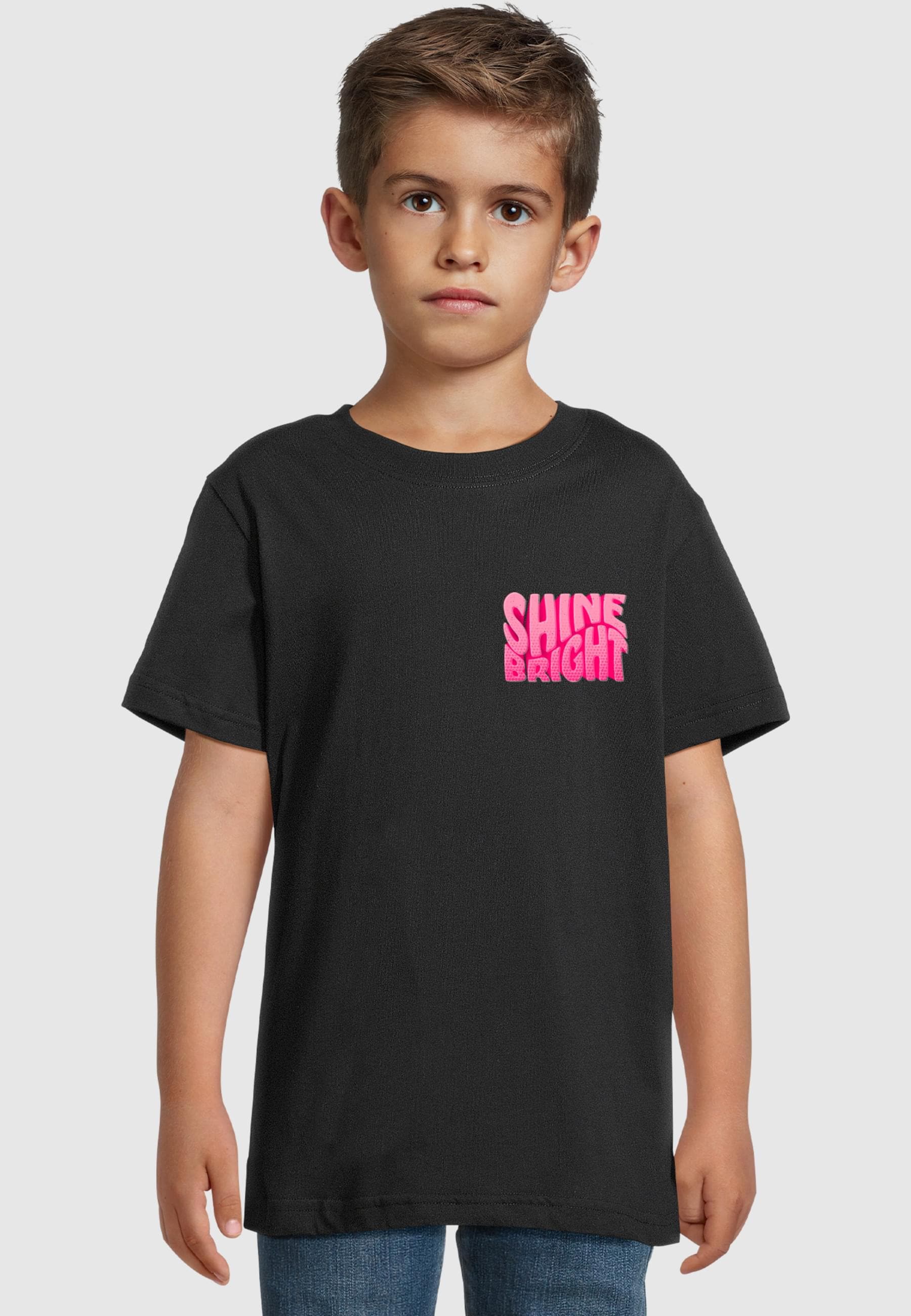 Merchcode T-Shirt »Merchcode Kids Shine Bright One - Basic Tee«, (1 tlg.)