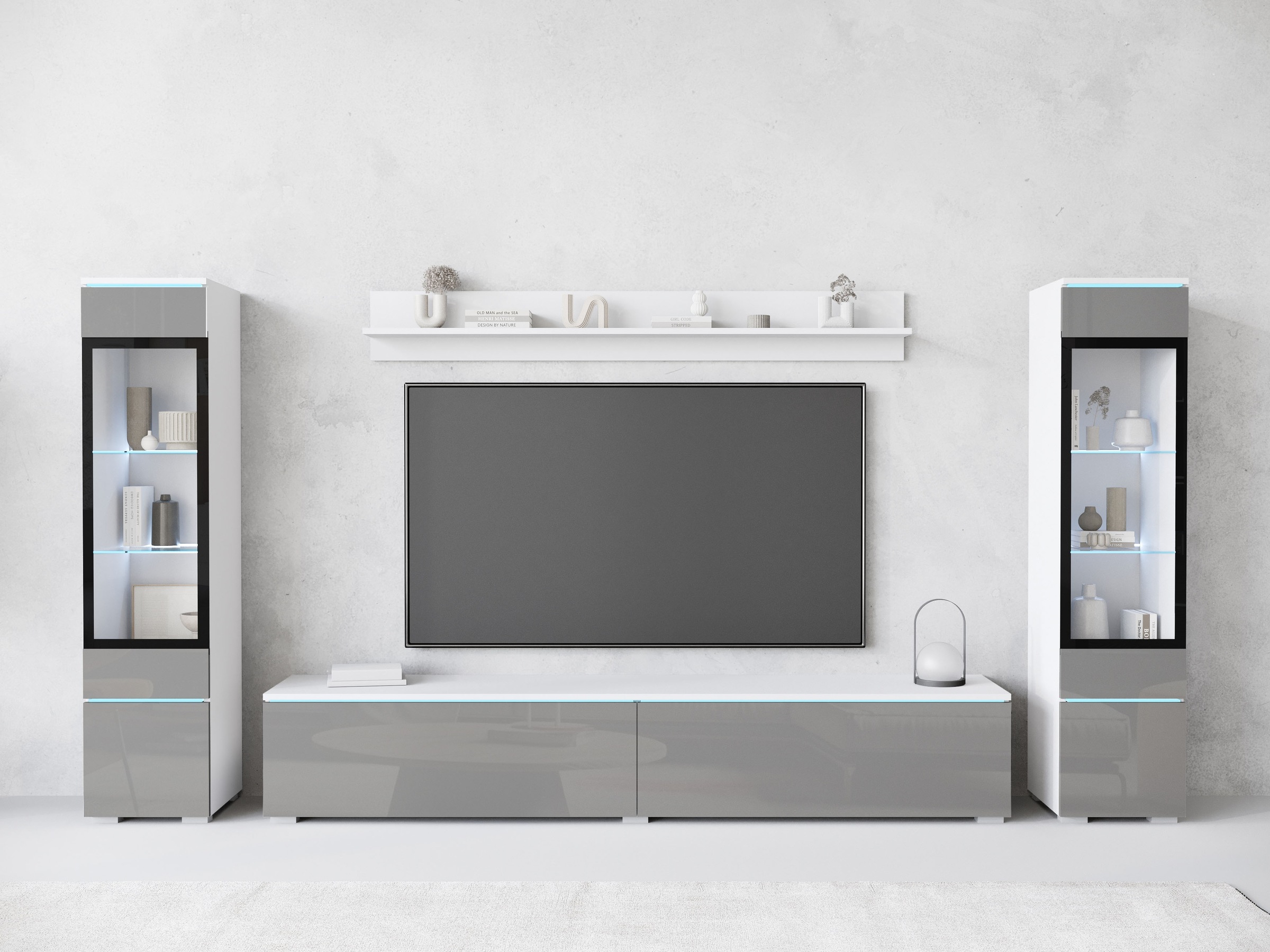 Home affaire Wohnwand "VERA II" Komplett-Set, 4 Stk. tlg. günstig online kaufen