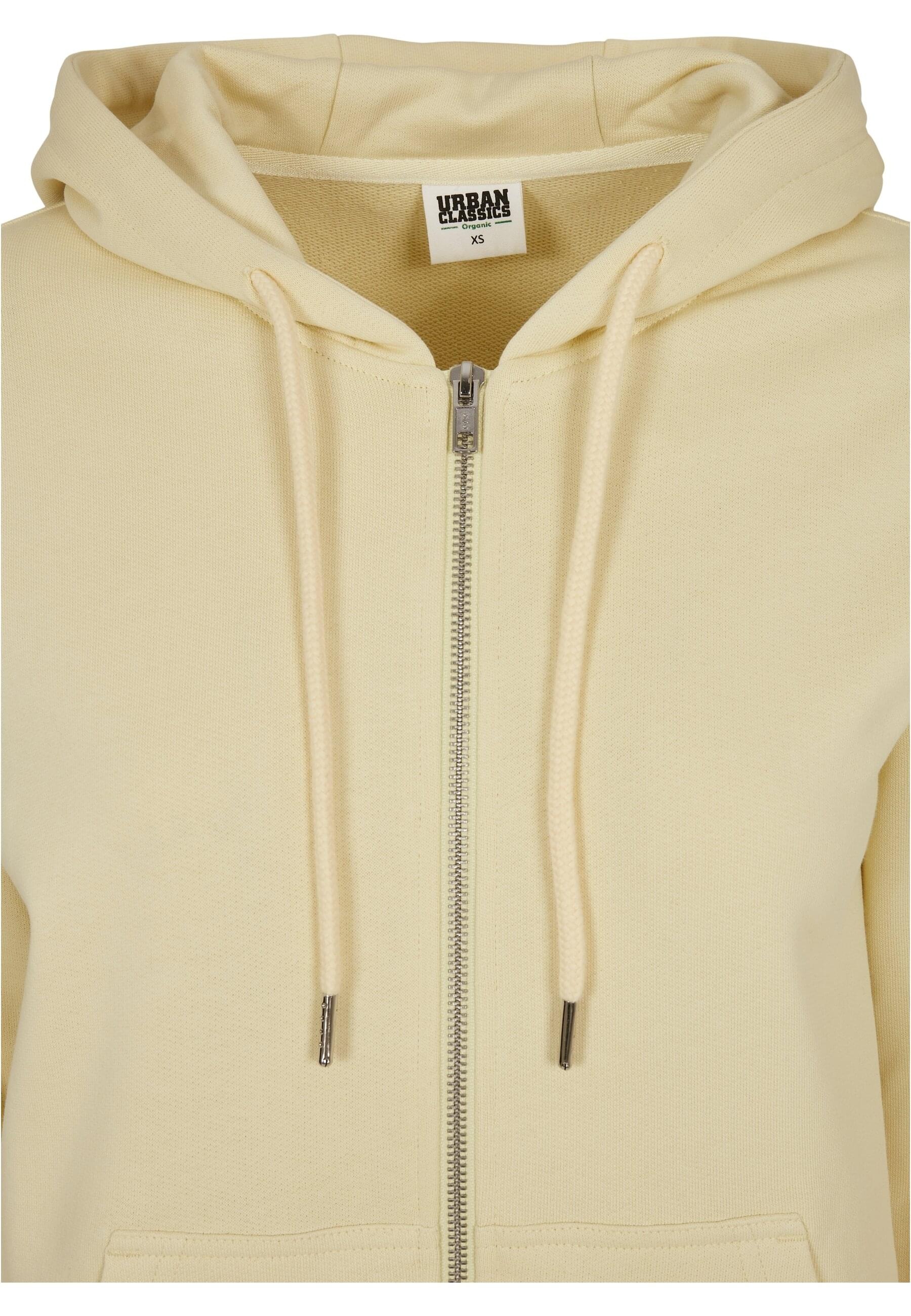 URBAN CLASSICS Sweatjacke »Urban Classics Damen Ladies Organic Terry Zip Hoody«