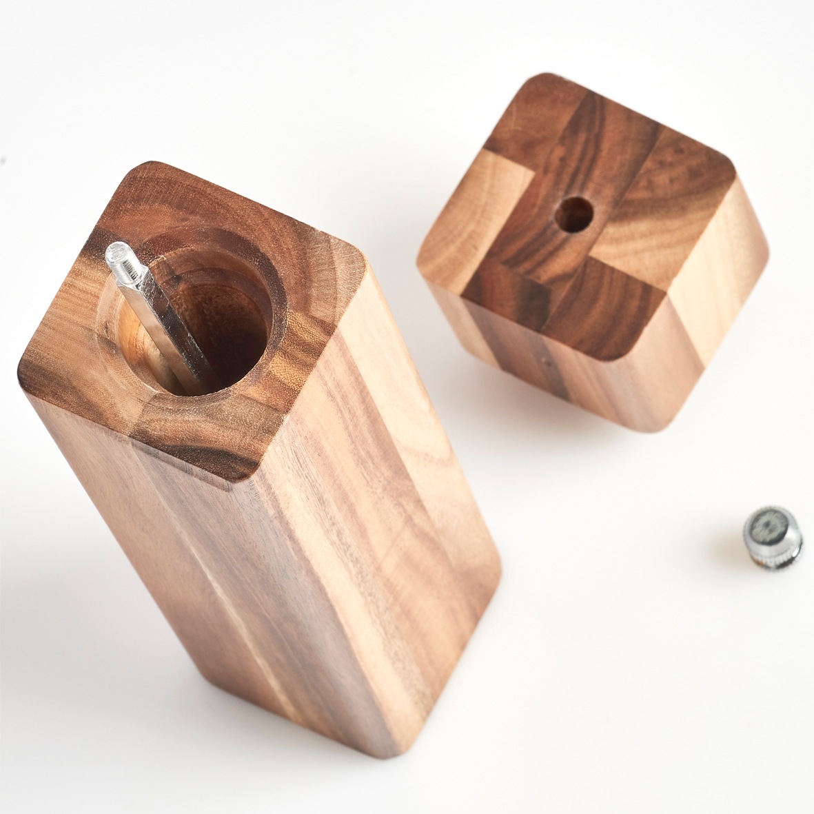 Zeller Present Salz-/Pfeffermühle Akazienholz, Höhe ca. Höhe 21,3 cm günstig online kaufen