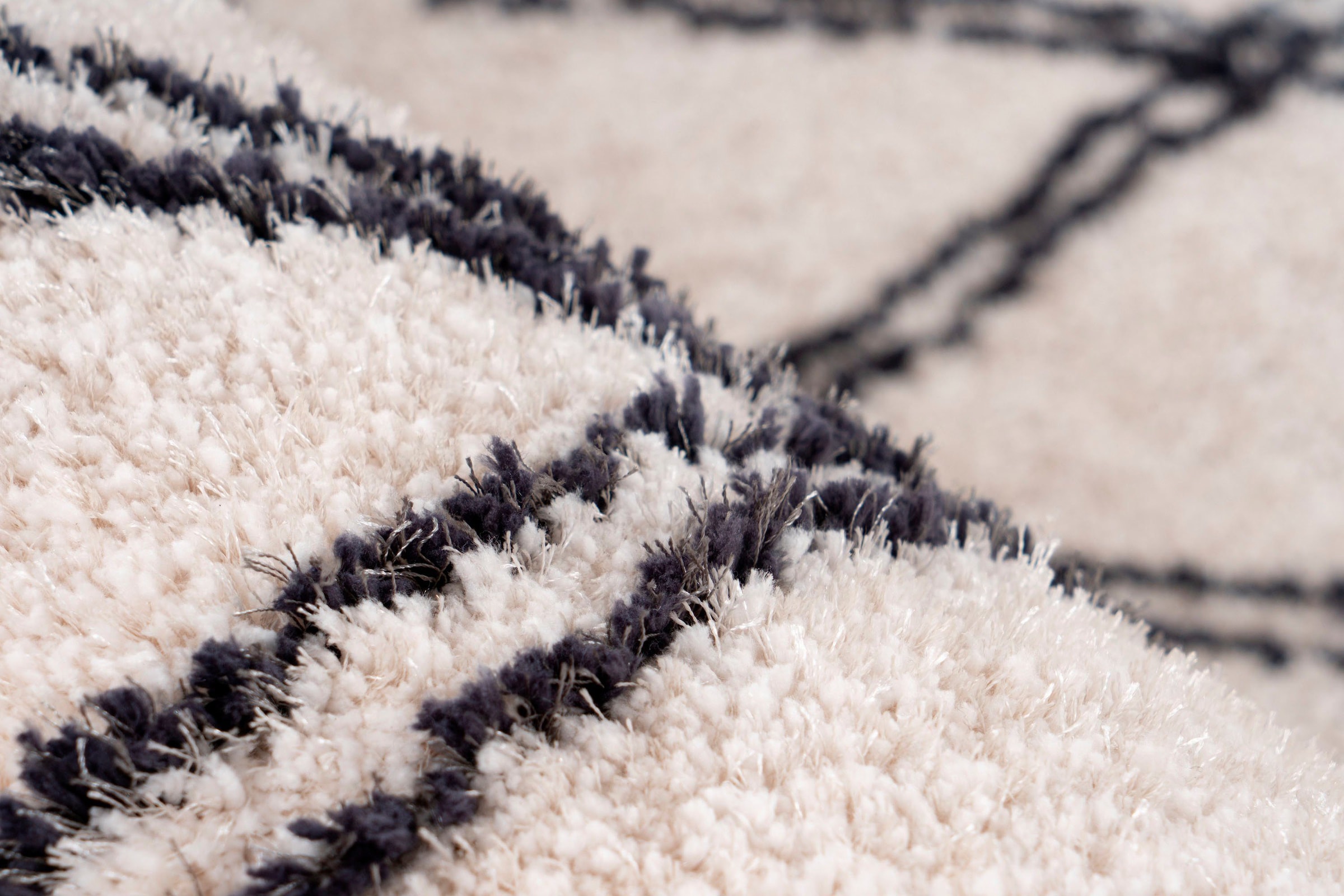 calo-deluxe Hochflor-Teppich »Elvar-3000«, rechteckig, 27 mm Höhe, besonders weich durch Microfaser, Wohnzimmer